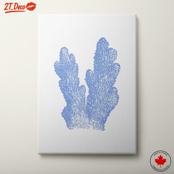 Stylized Coral Art for Aquatic Decor