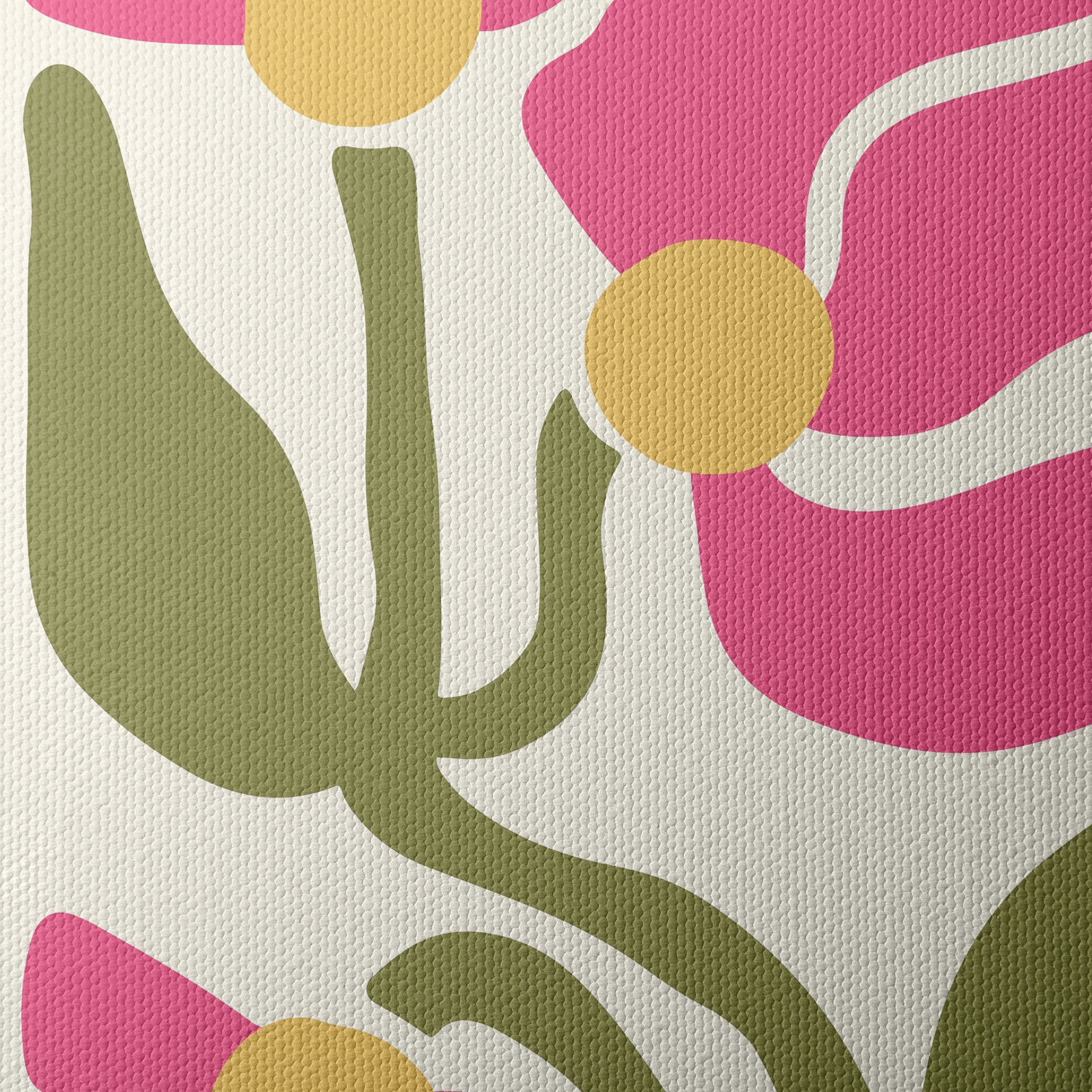 Stylized Floral Design in Bold Colors - Image 4