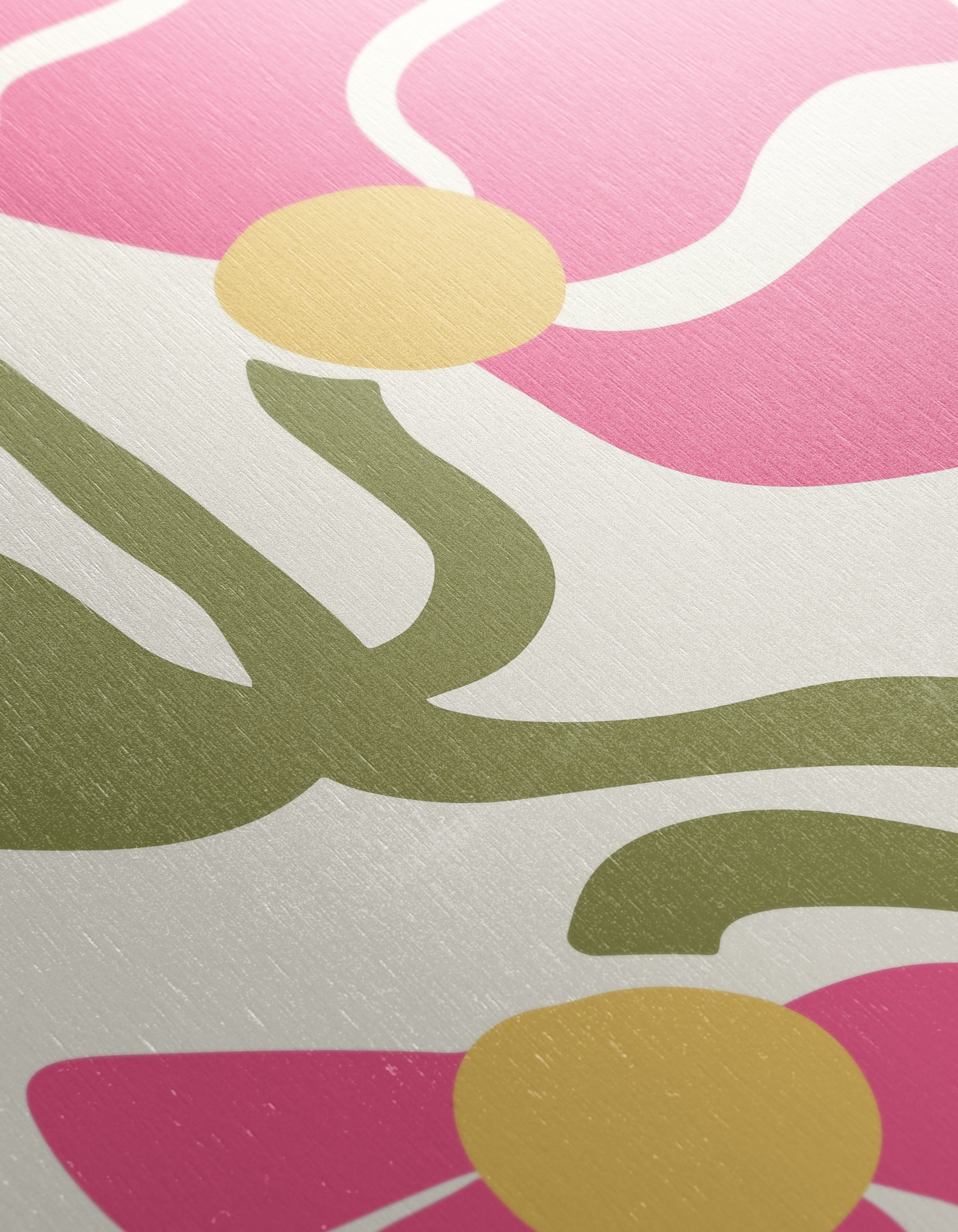 Stylized Floral Design in Bold Colors - Image 12