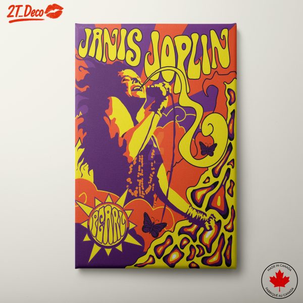 Vintage Janis Joplin Artwork