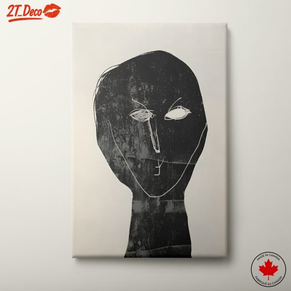 Stylized Abstract Figure Artwork