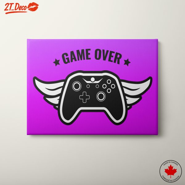 Game Over Controller Graphic Art