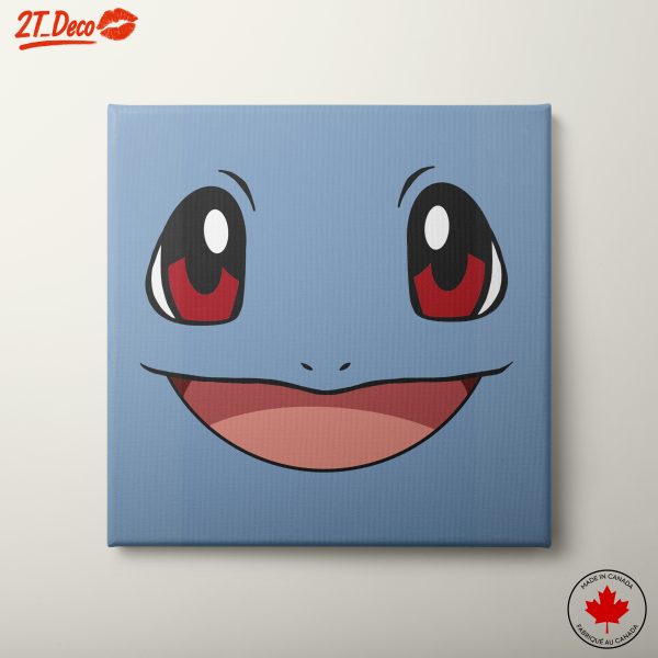 Cheerful Squirtle Character Art