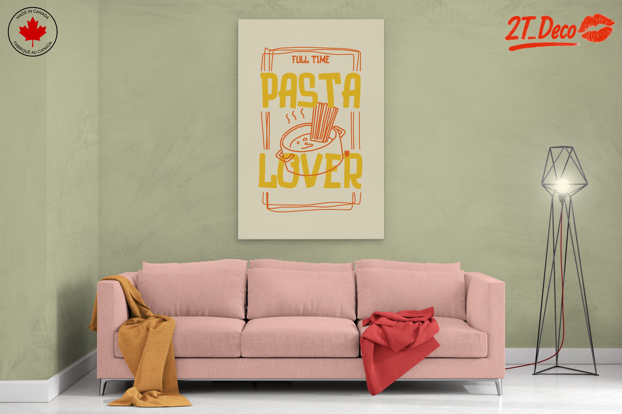 Full Time Pasta Lover Art 2 - Image 2
