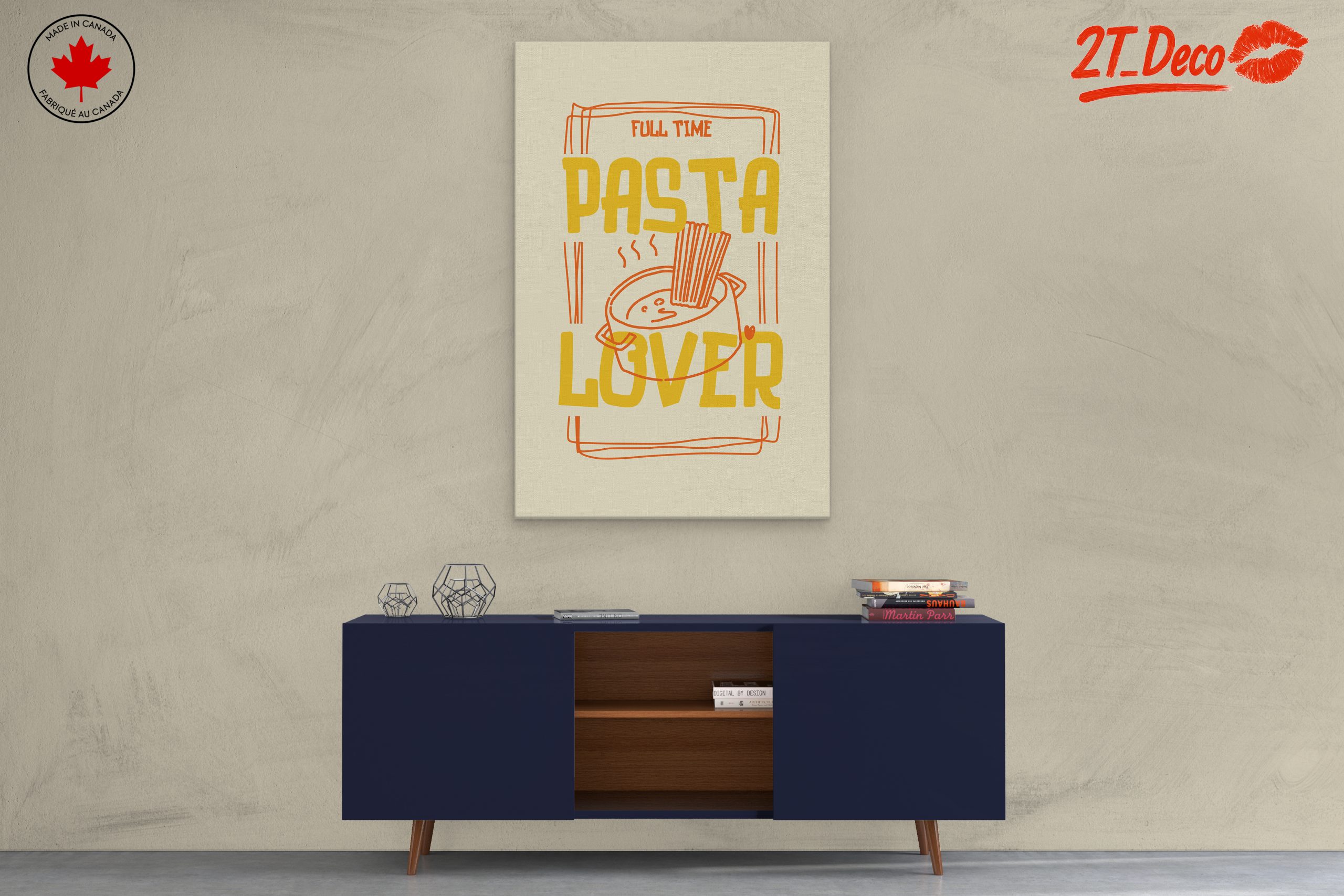 Full Time Pasta Lover Art 2 - Image 3
