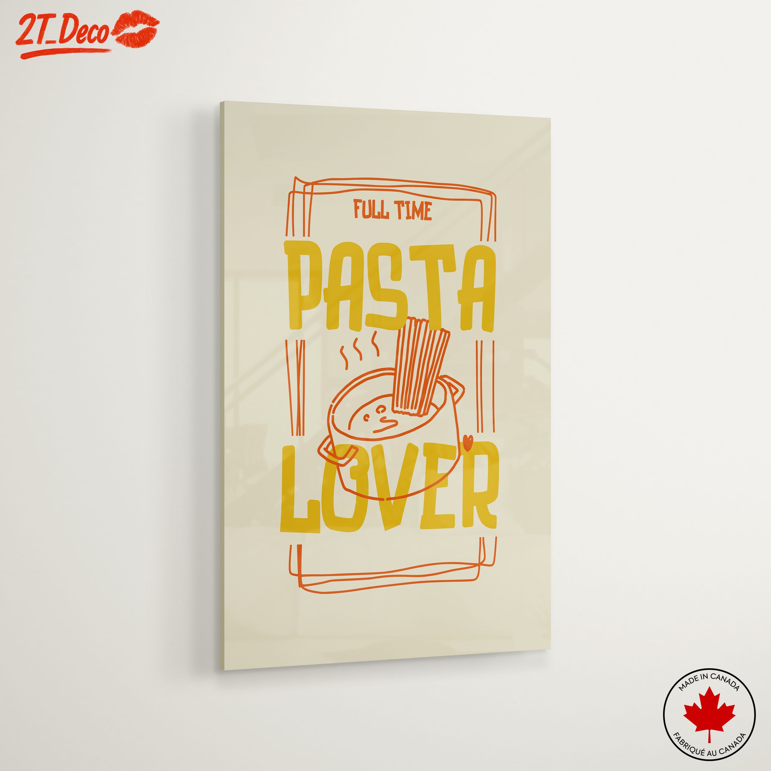 Full Time Pasta Lover Art 2 - Image 6