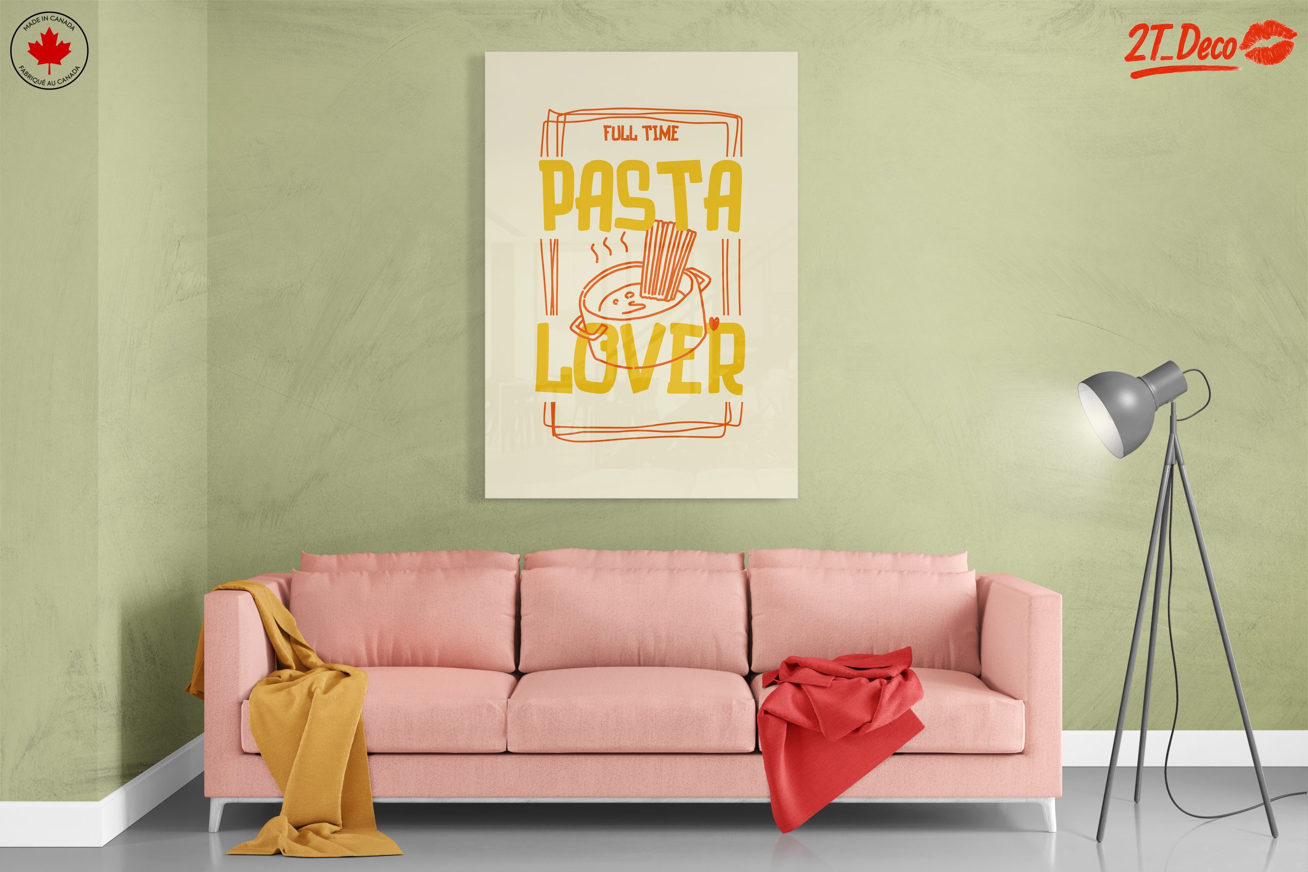 Full Time Pasta Lover Art 2 - Image 7