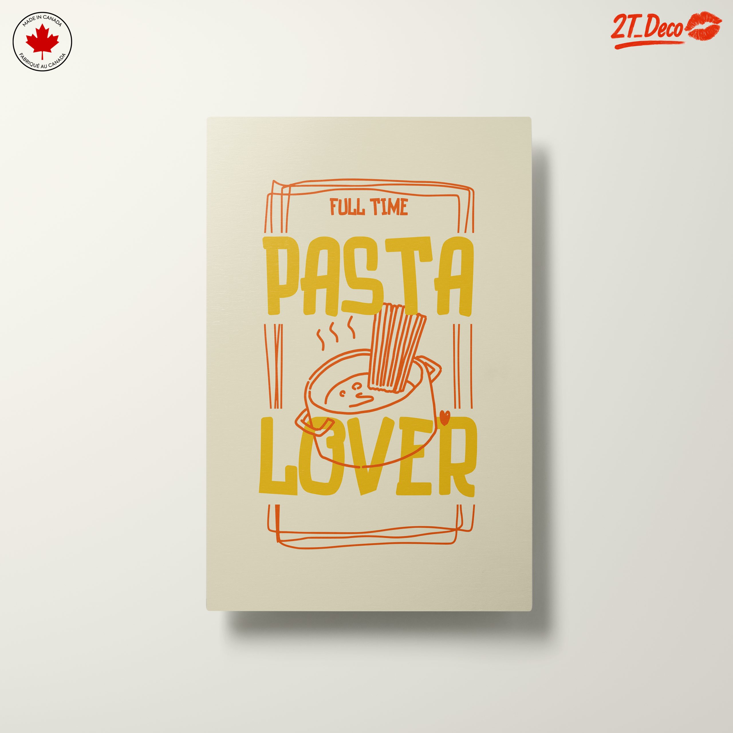 Full Time Pasta Lover Art 2 - Image 10