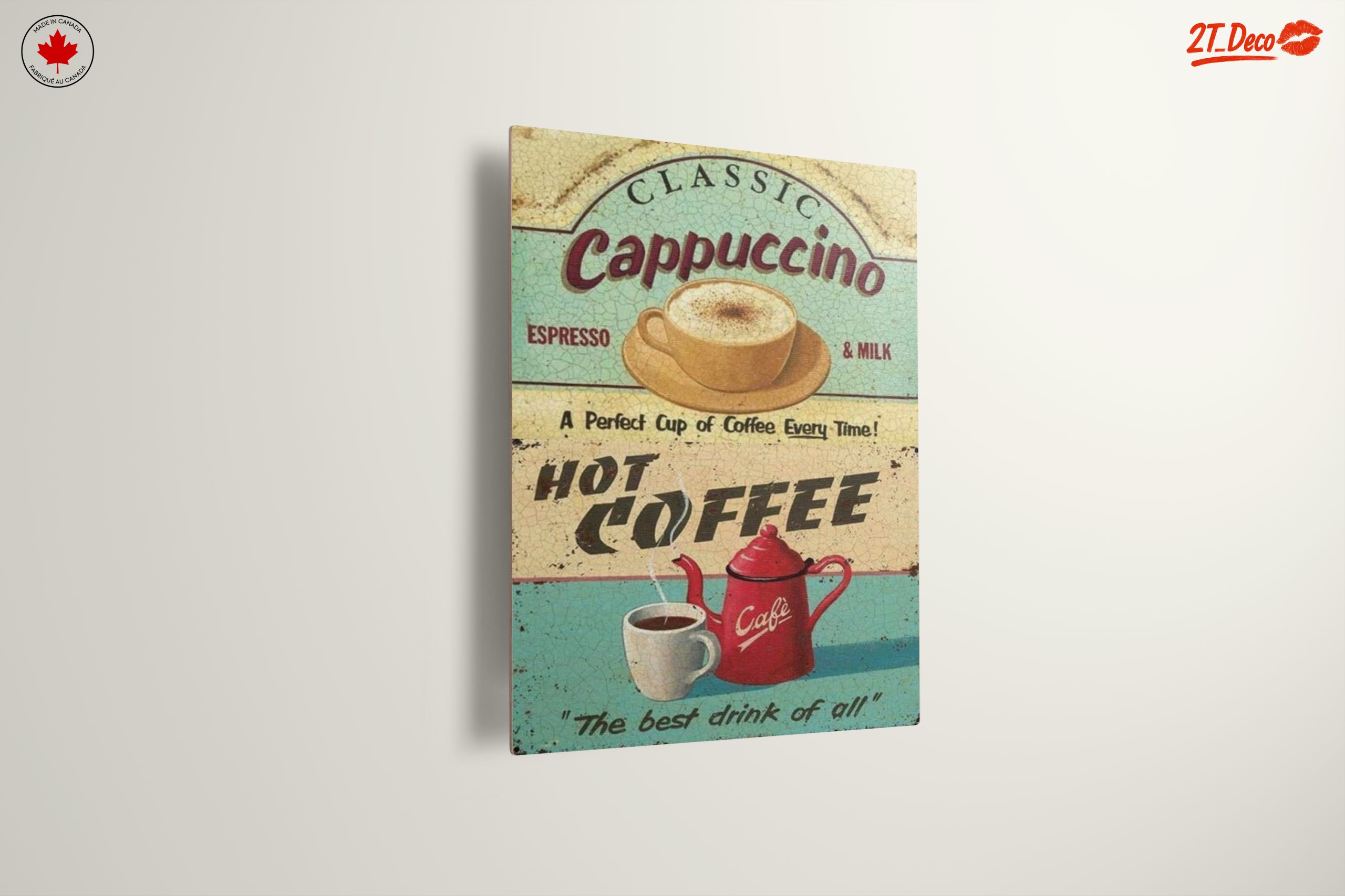 Vintage Coffee Cappuccino Art - Image 13
