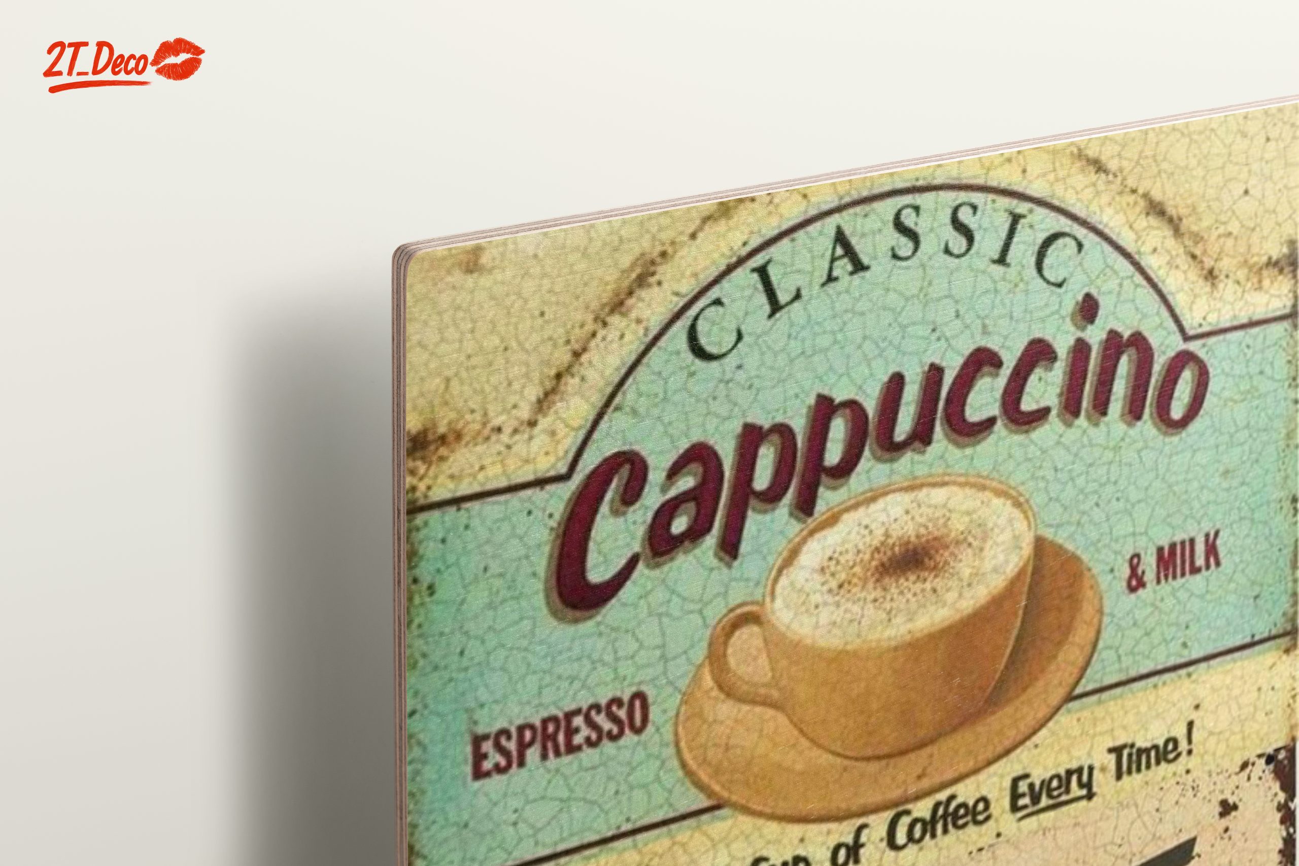 Vintage Coffee Cappuccino Art - Image 15