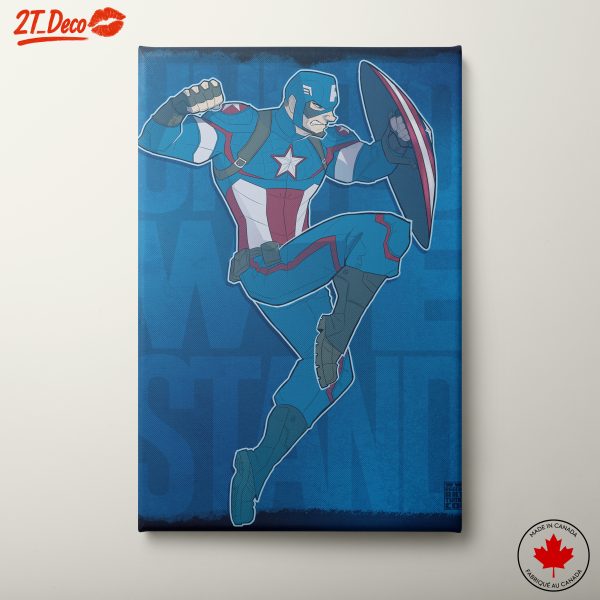 Captain America Comic Character Art