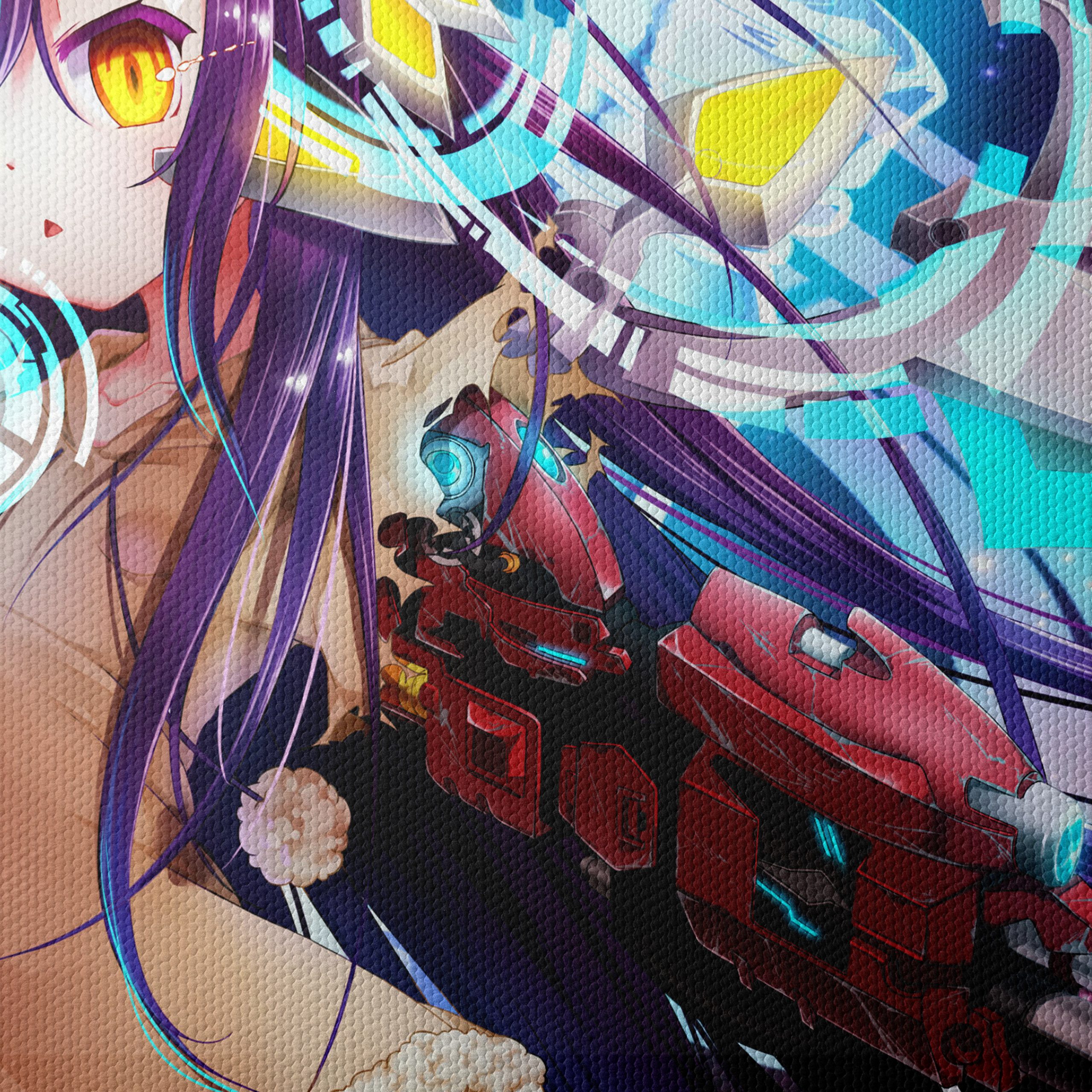 Vibrant Anime Character in Futuristic Setting - Image 4