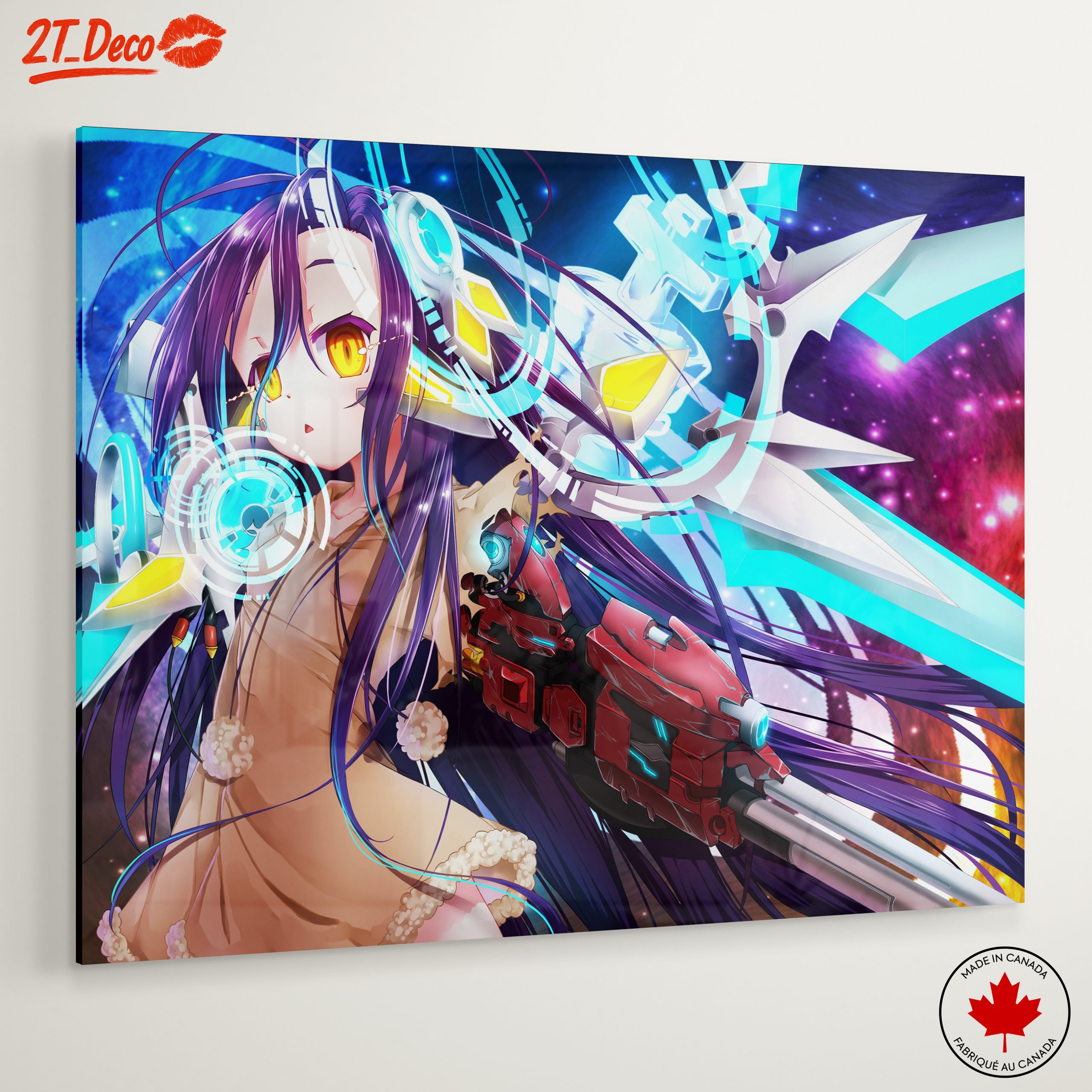 Vibrant Anime Character in Futuristic Setting - Image 6