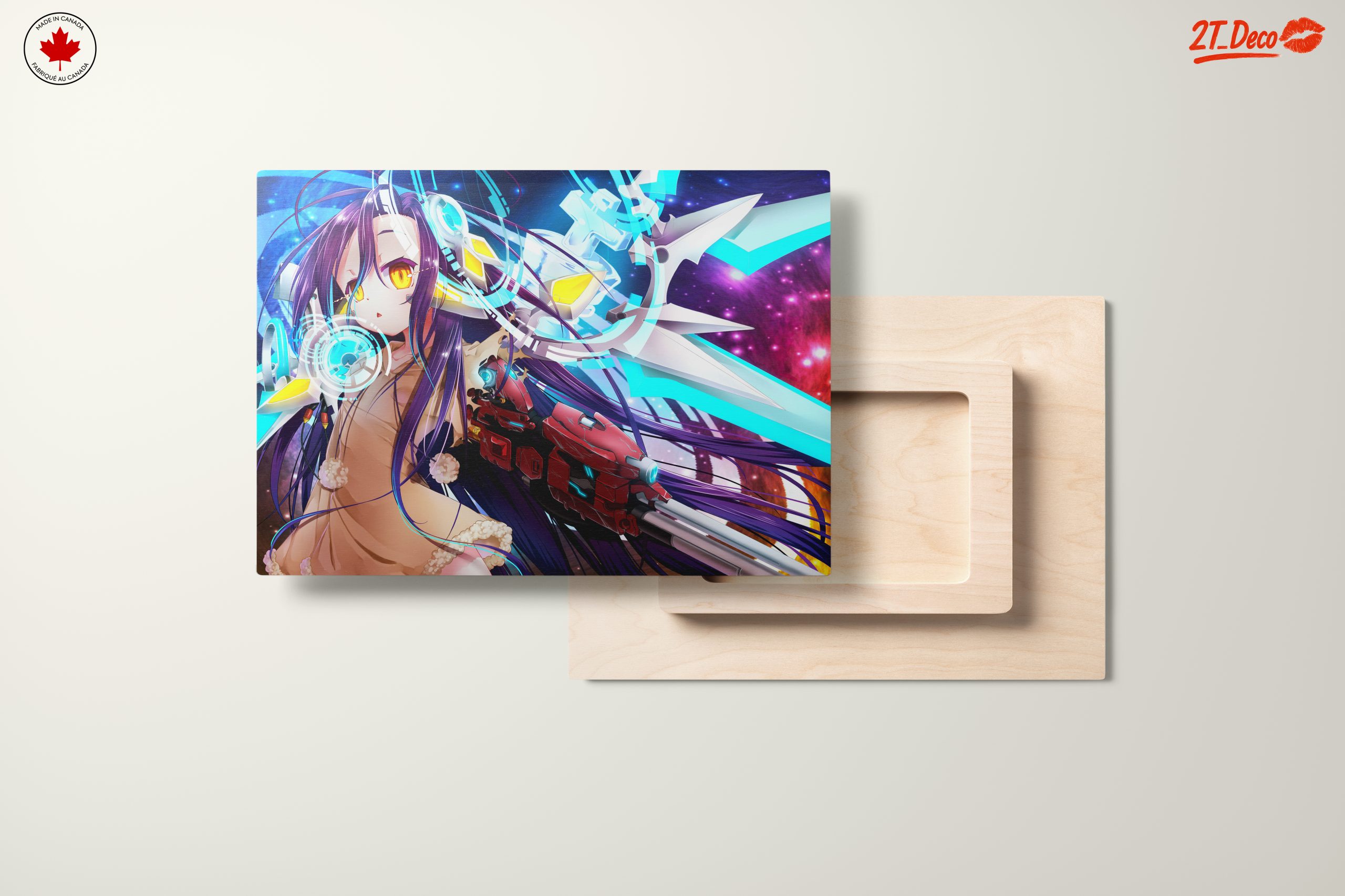 Vibrant Anime Character in Futuristic Setting - Image 11