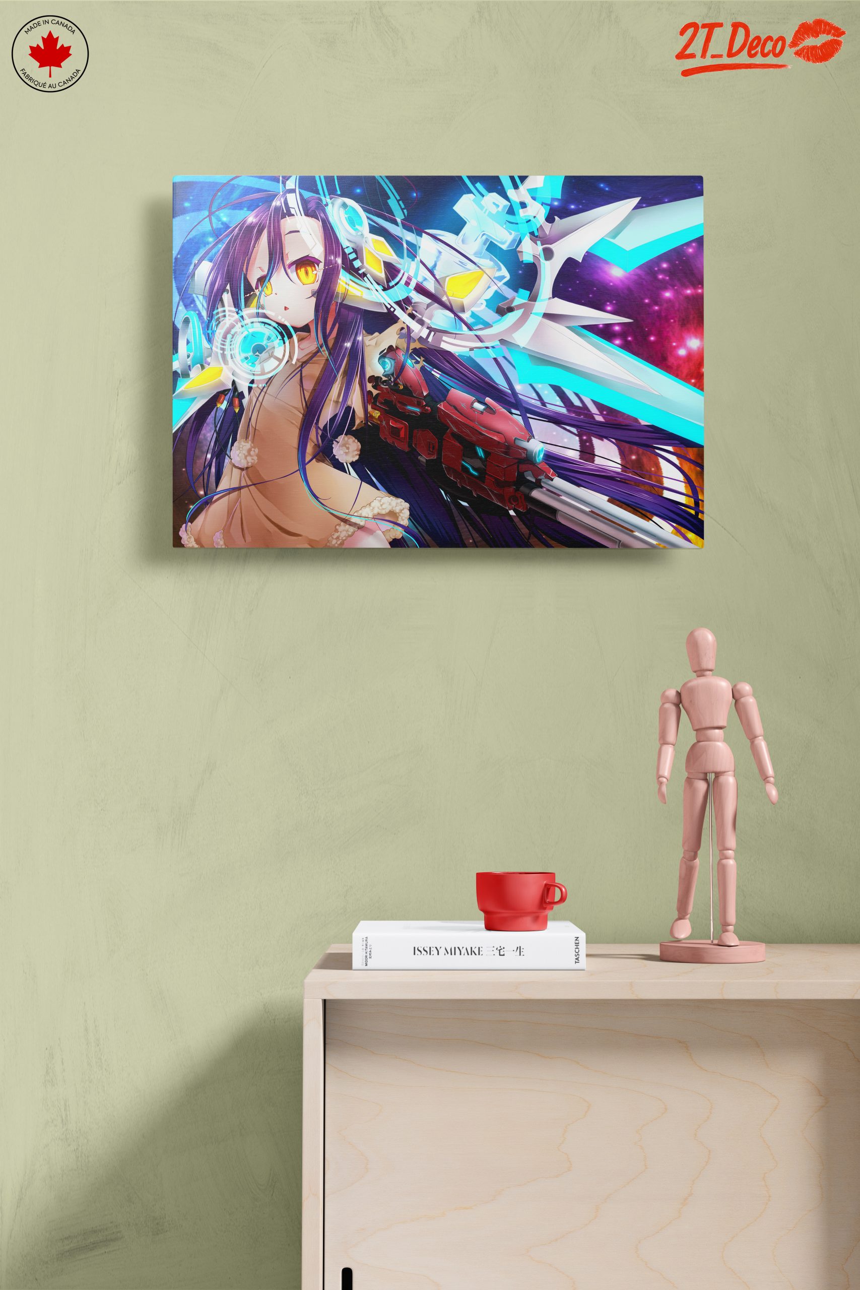 Vibrant Anime Character in Futuristic Setting - Image 14