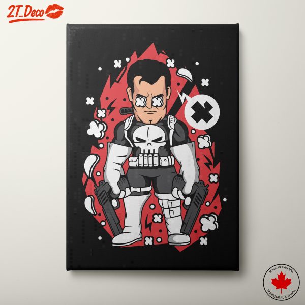 Punisher Comic Character Art
