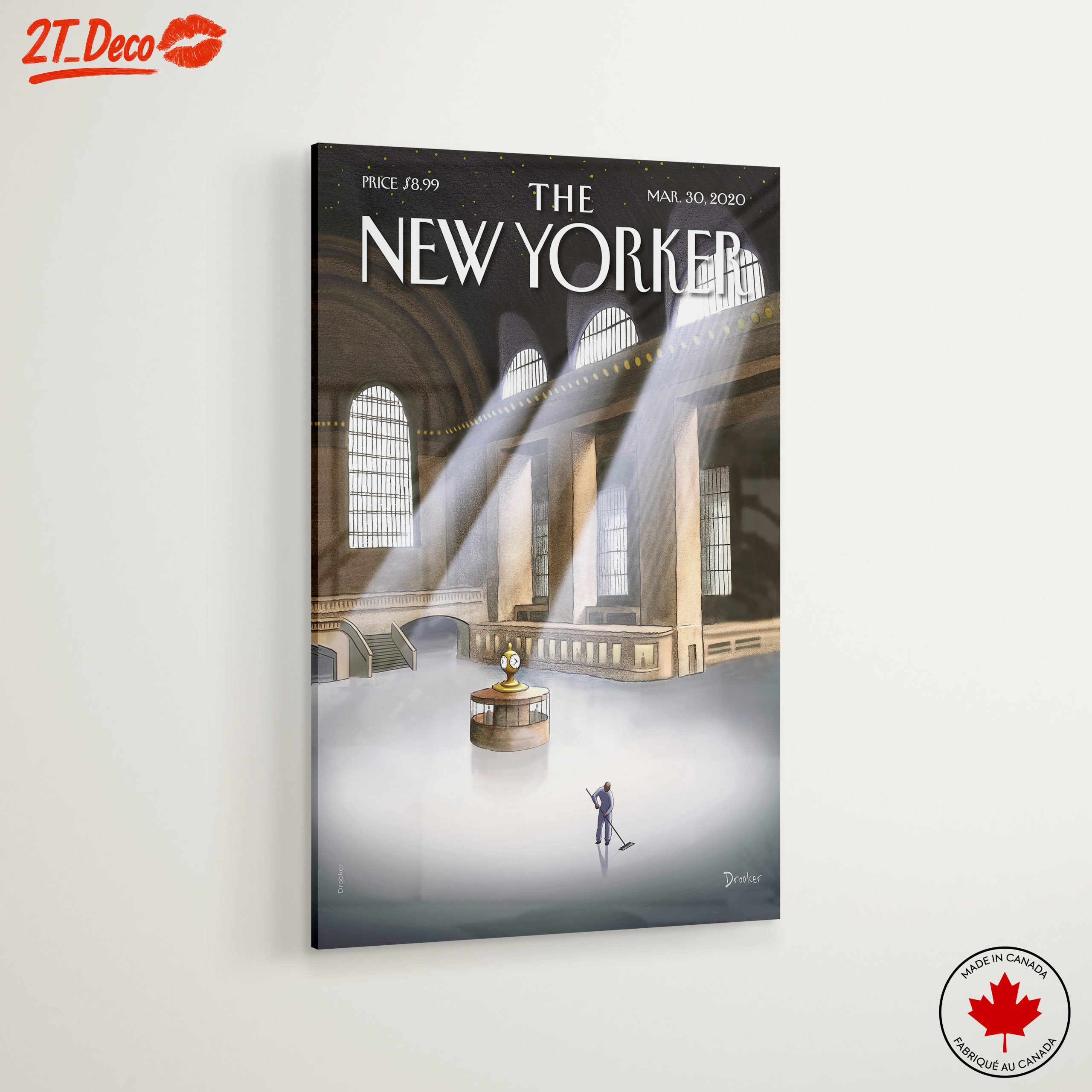 The New Yorker Art Featuring Grand Central Station - Image 6