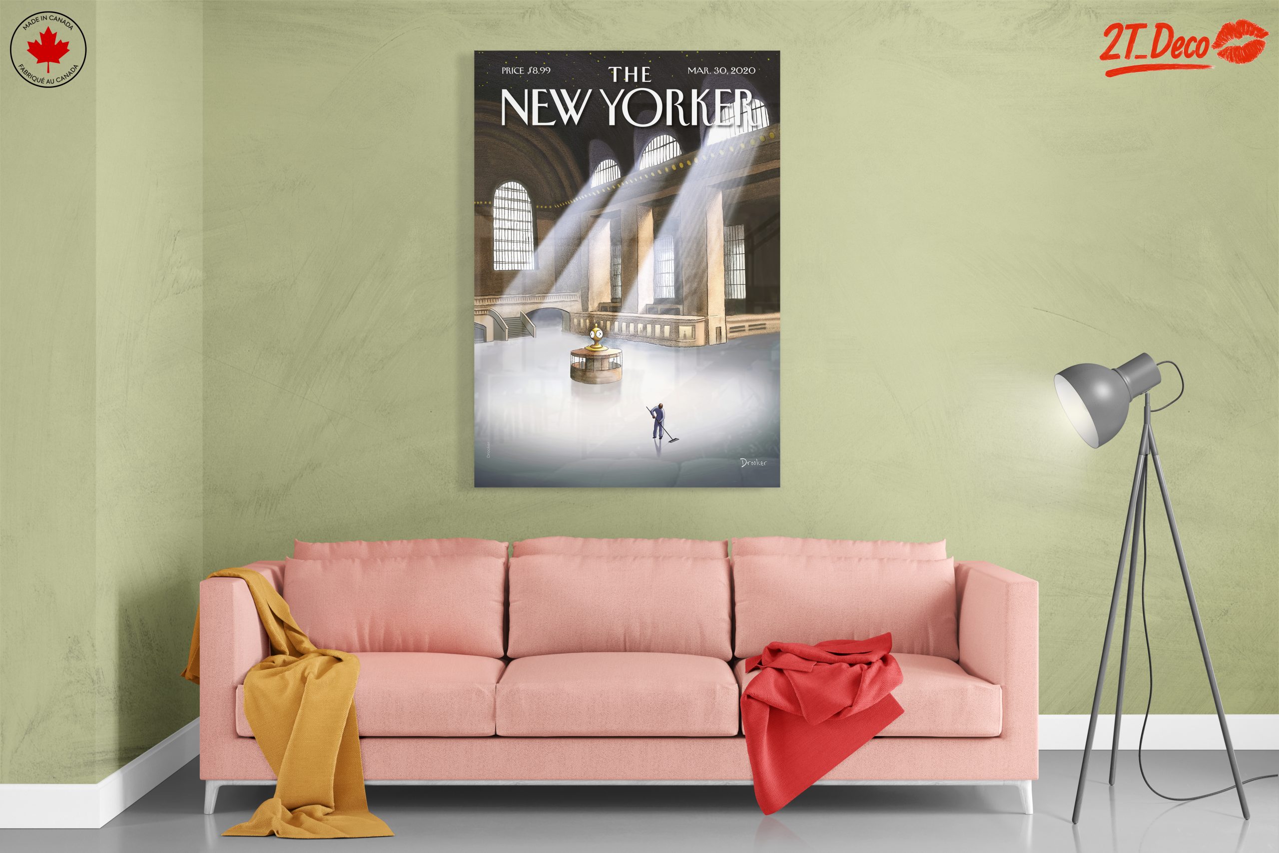 The New Yorker Art Featuring Grand Central Station - Image 7