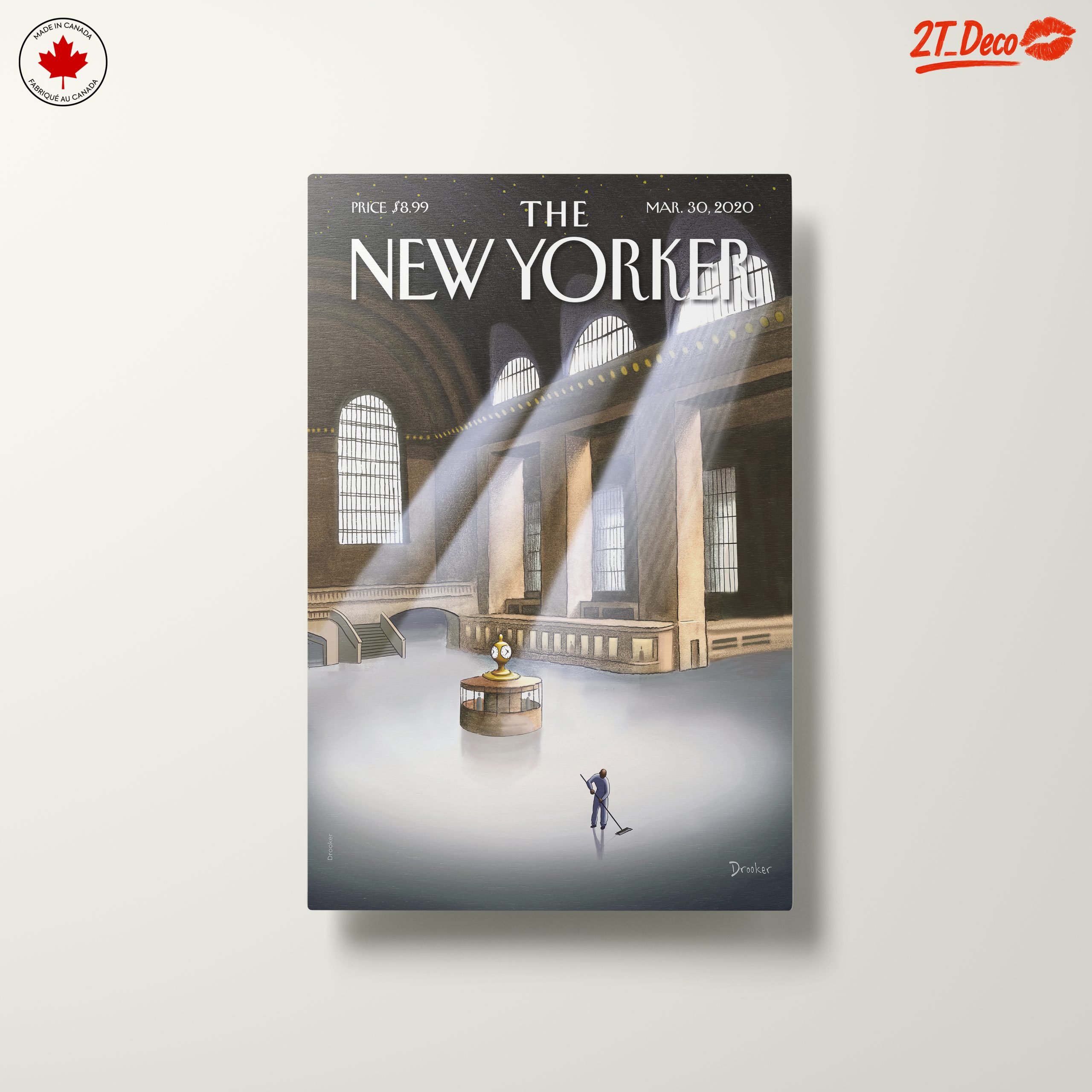 The New Yorker Art Featuring Grand Central Station - Image 10