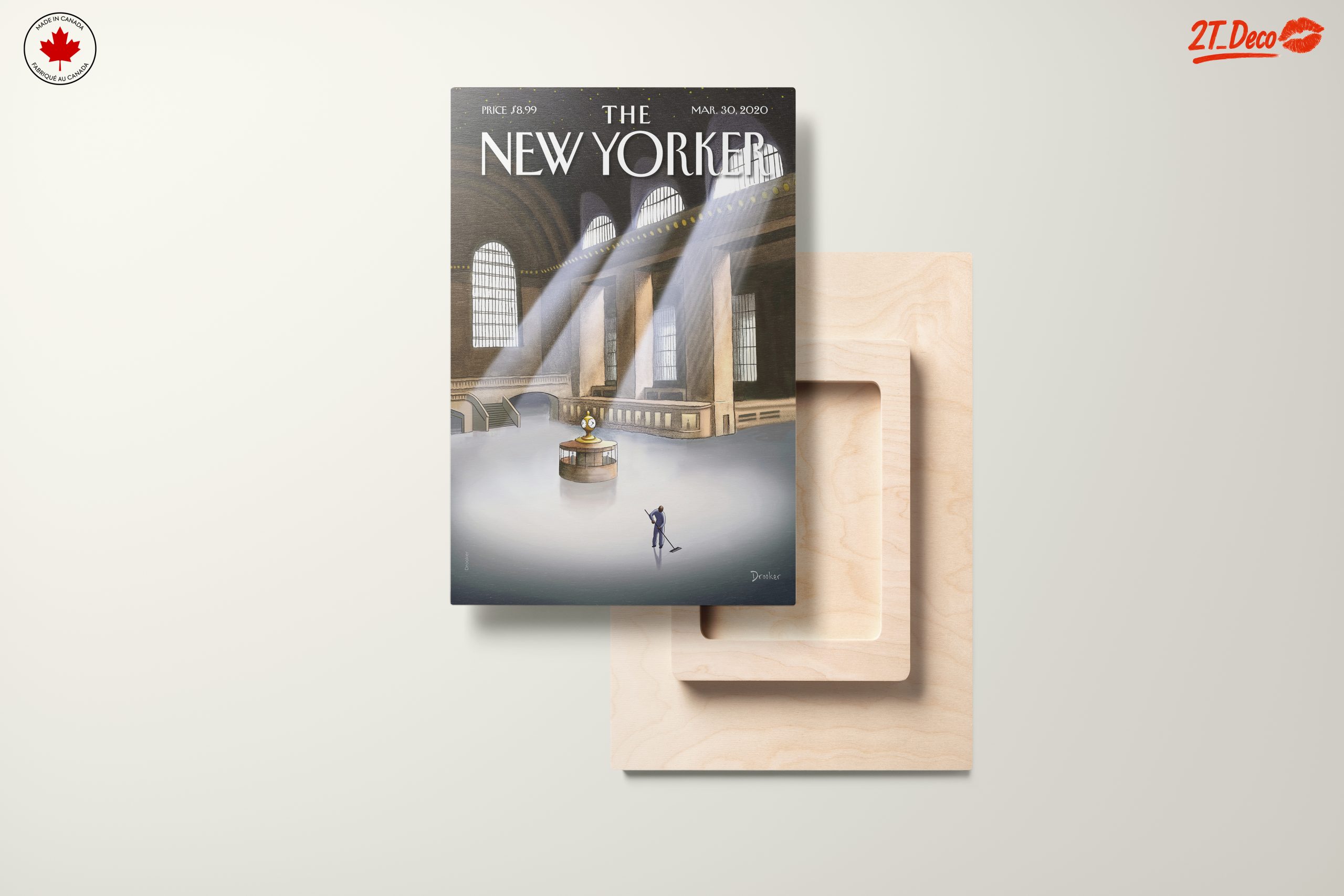 The New Yorker Art Featuring Grand Central Station - Image 11