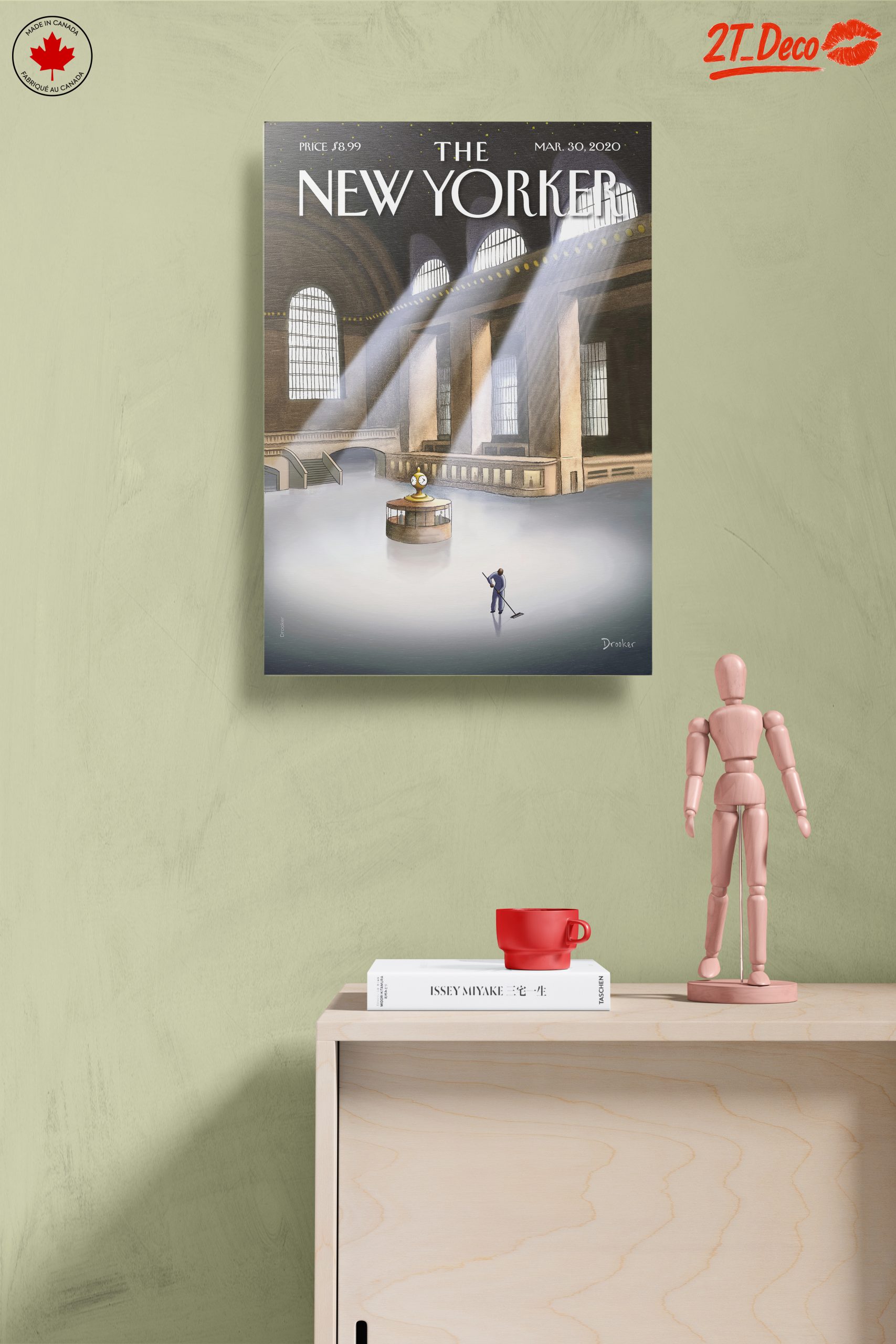 The New Yorker Art Featuring Grand Central Station - Image 14