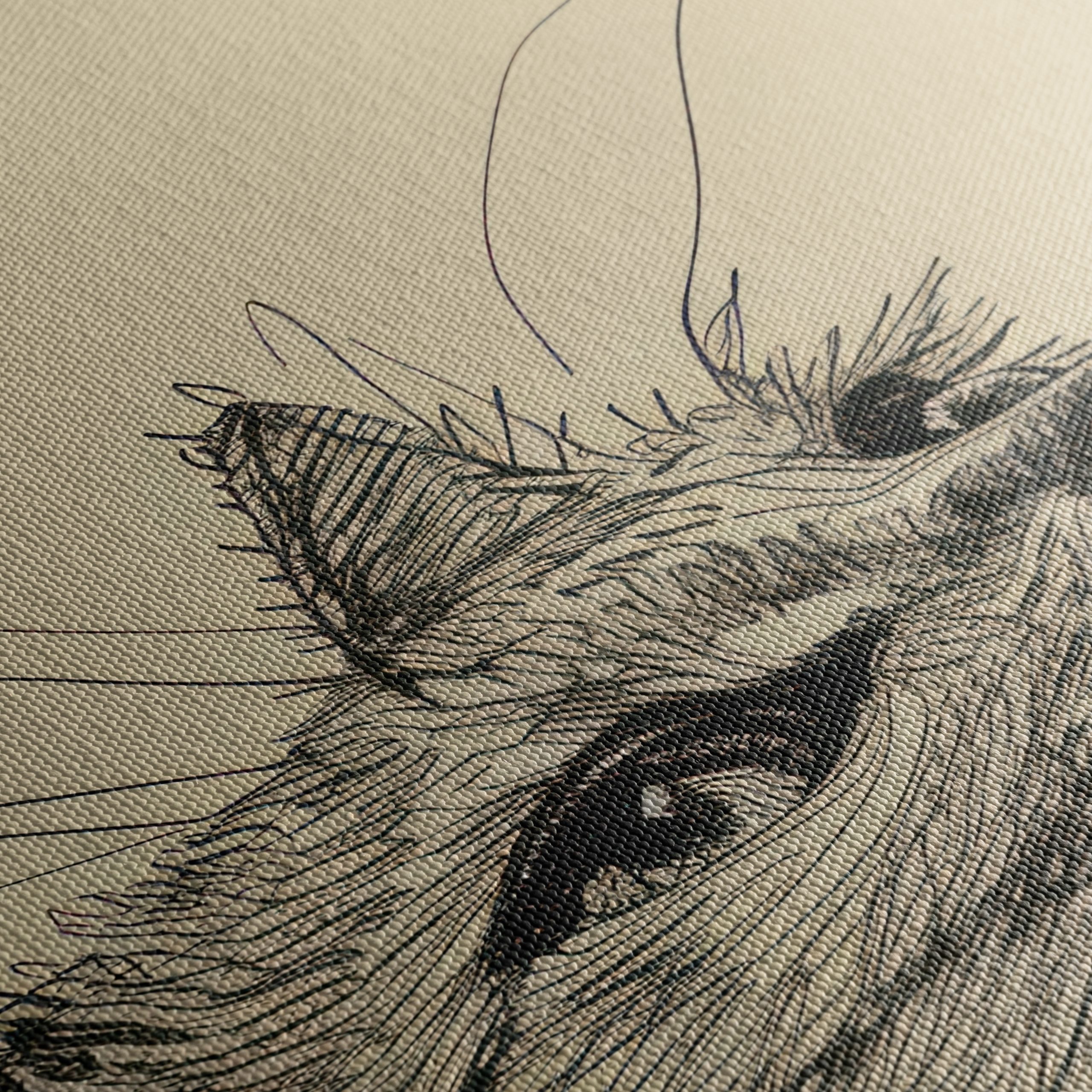 Stylized Cat Illustration in Elegant Line Art - Image 5