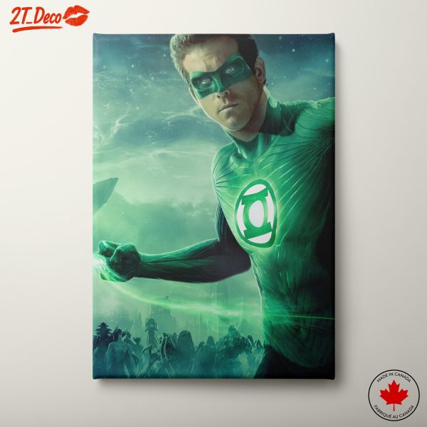 Dynamic Green Lantern Artwork