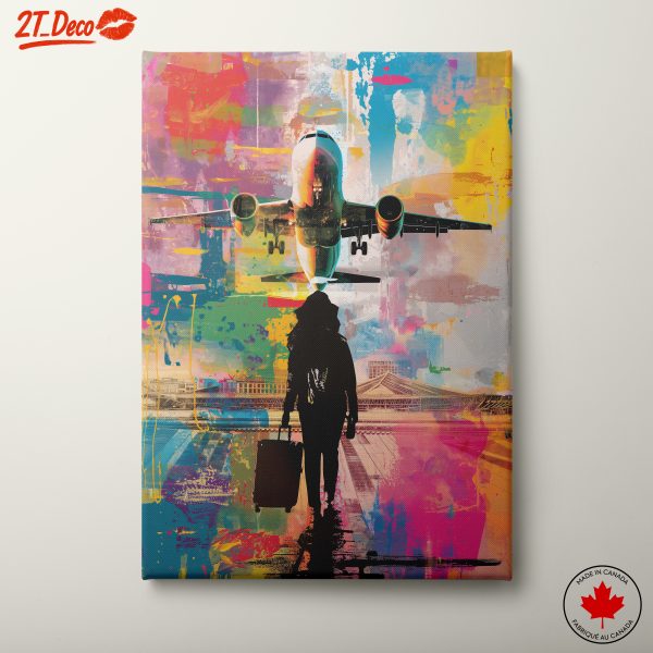 Vibrant Travel Aesthetic Art