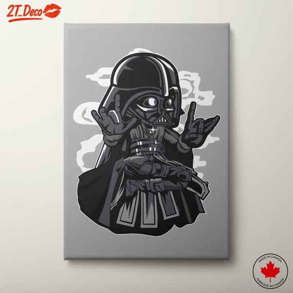 Cartoon Style Darth Vader Artwork