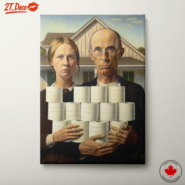 Humorous Interpretation of Classic Artwork