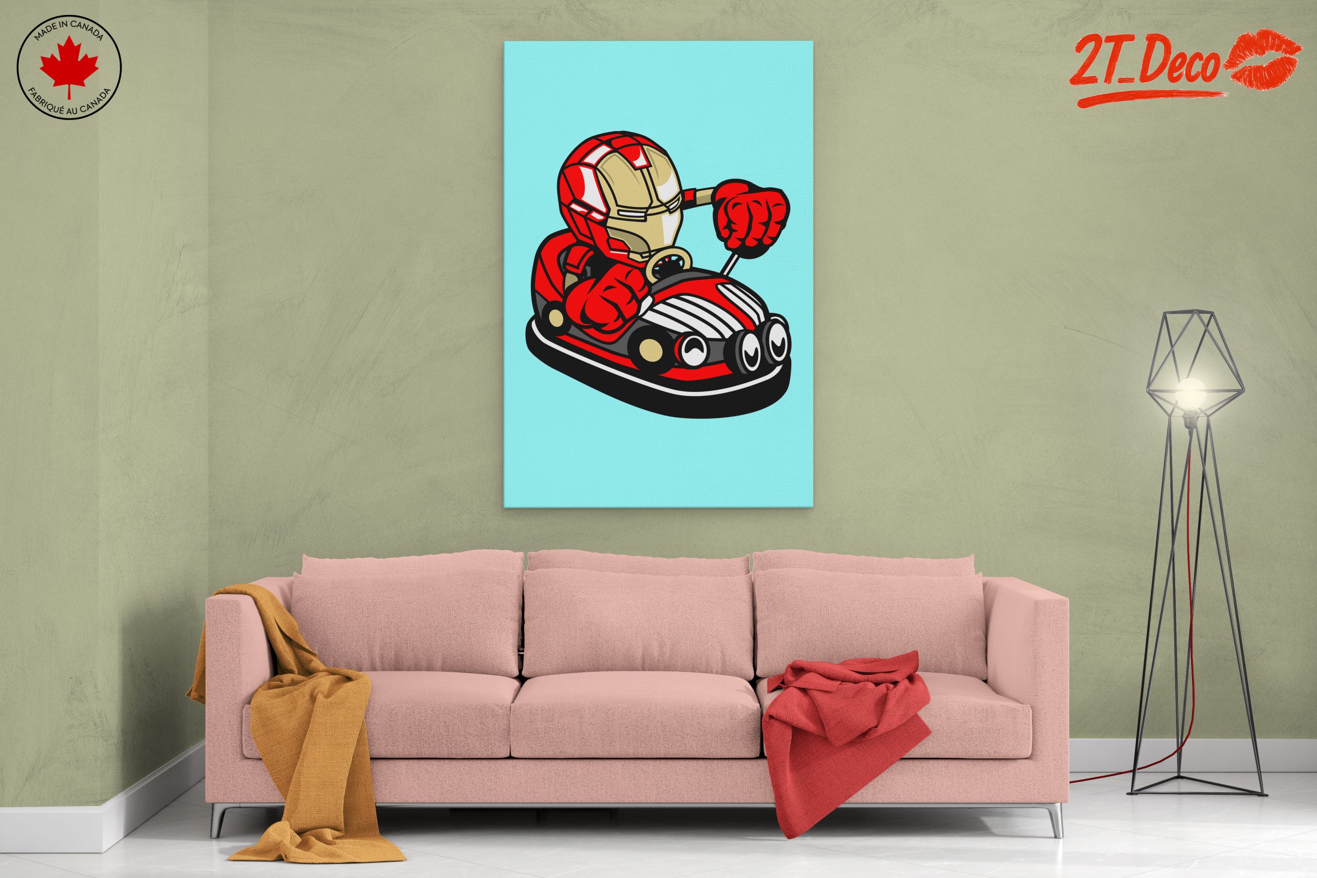 Iron Man Funko Character Art - Image 2