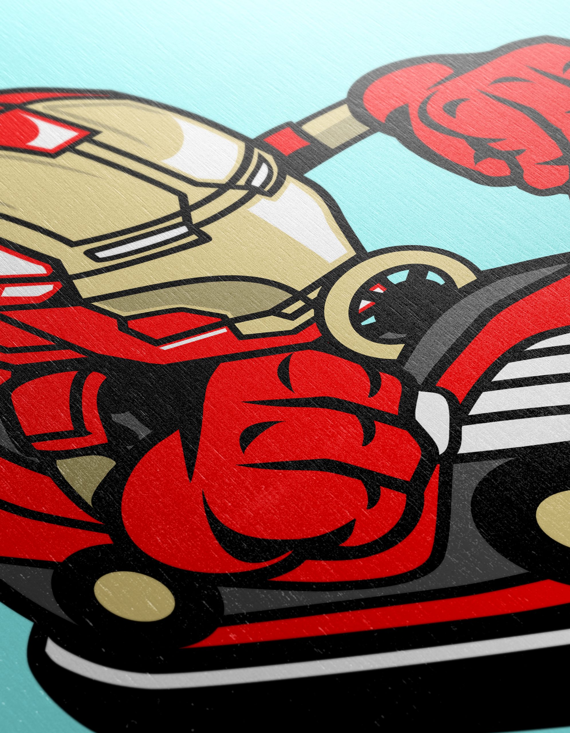 Iron Man Funko Character Art - Image 12