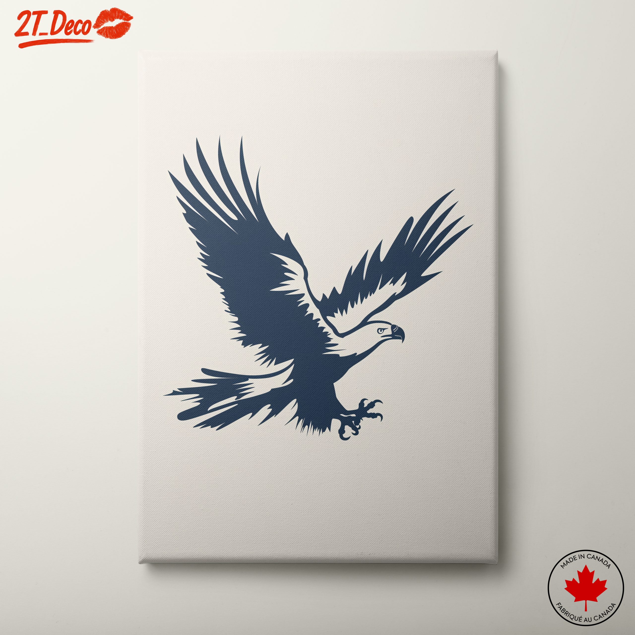 Artistic Eagle Illustration for Home Décor