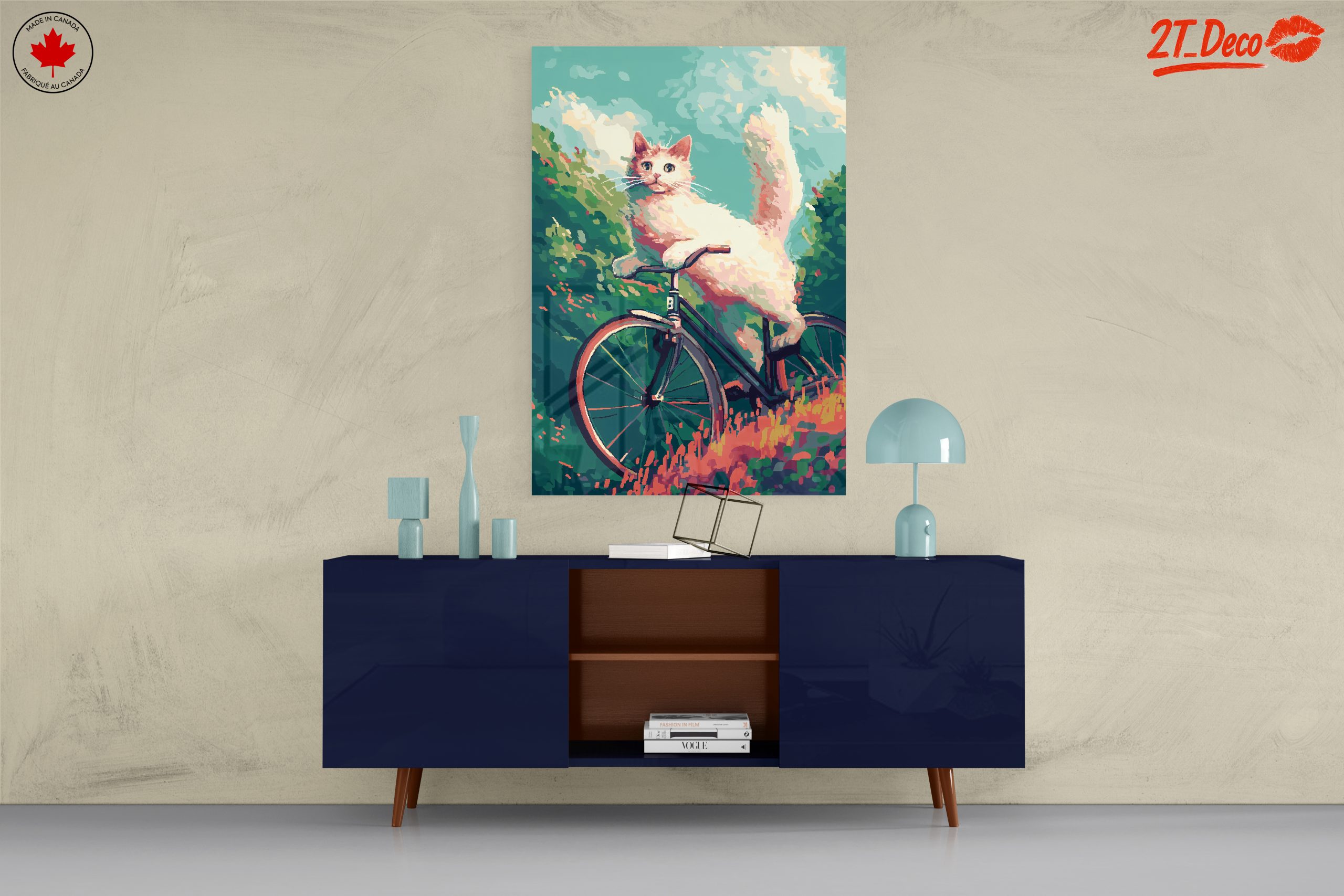 Adorable Cat Riding a Bicycle - Image 8
