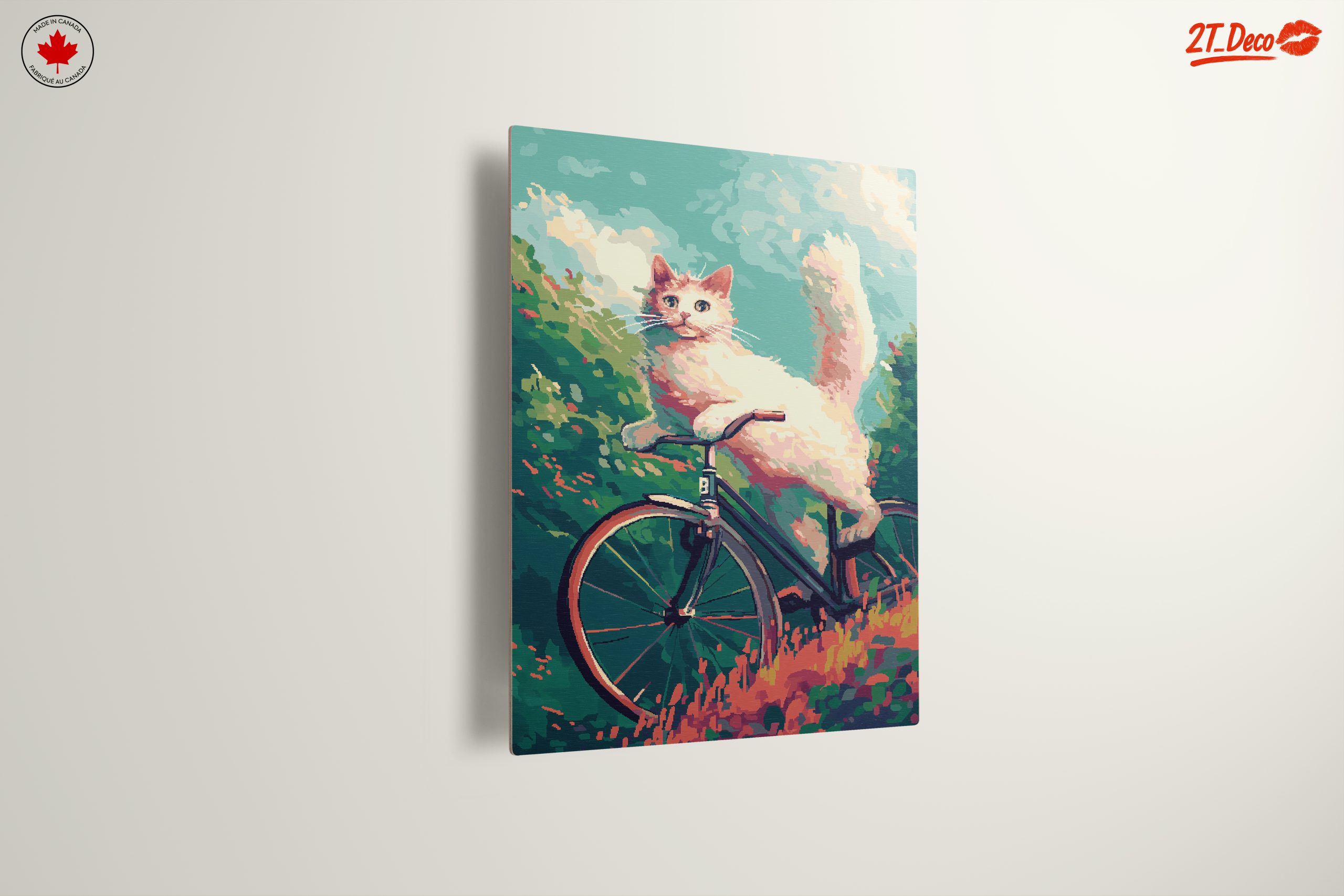 Adorable Cat Riding a Bicycle - Image 13