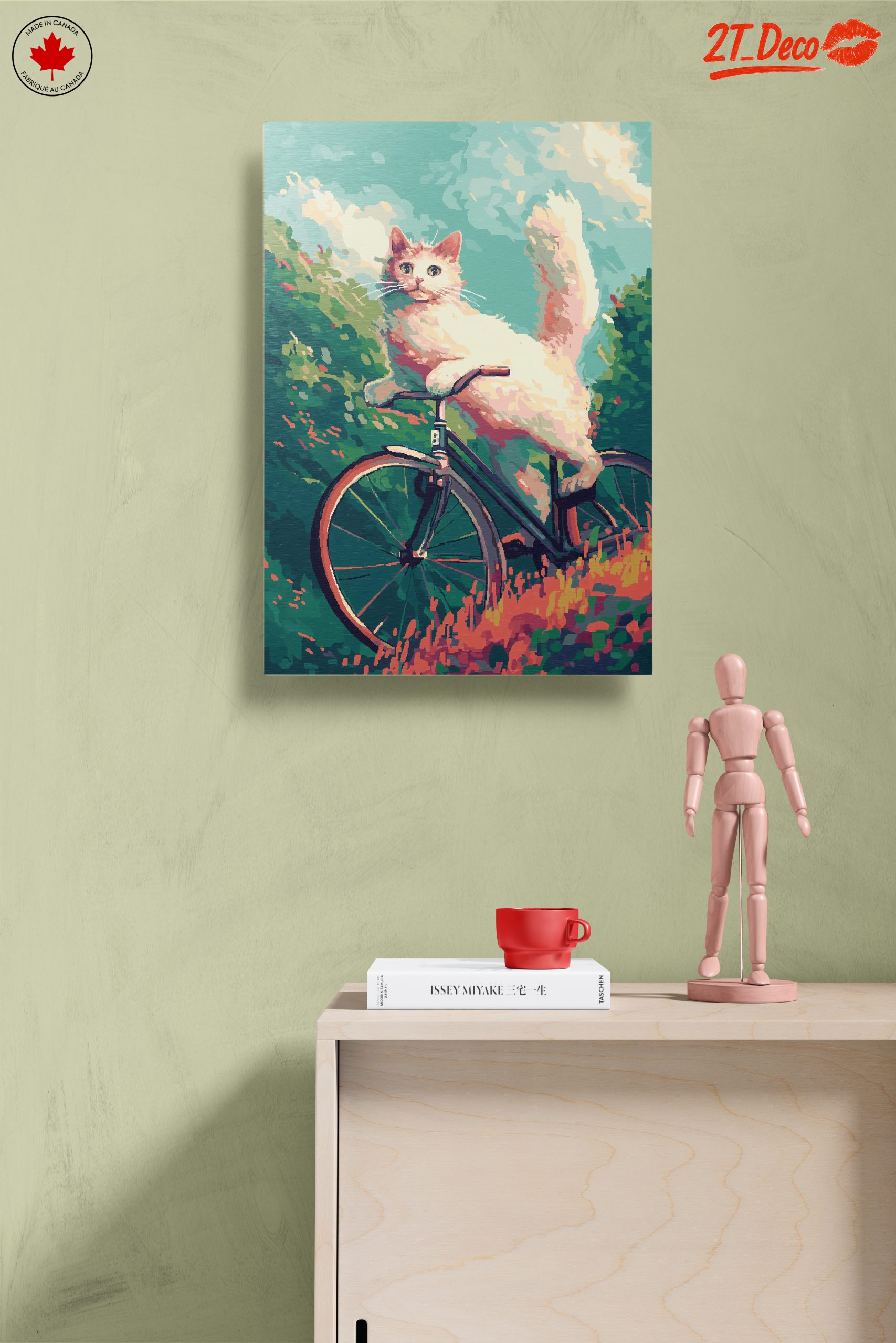 Adorable Cat Riding a Bicycle - Image 14