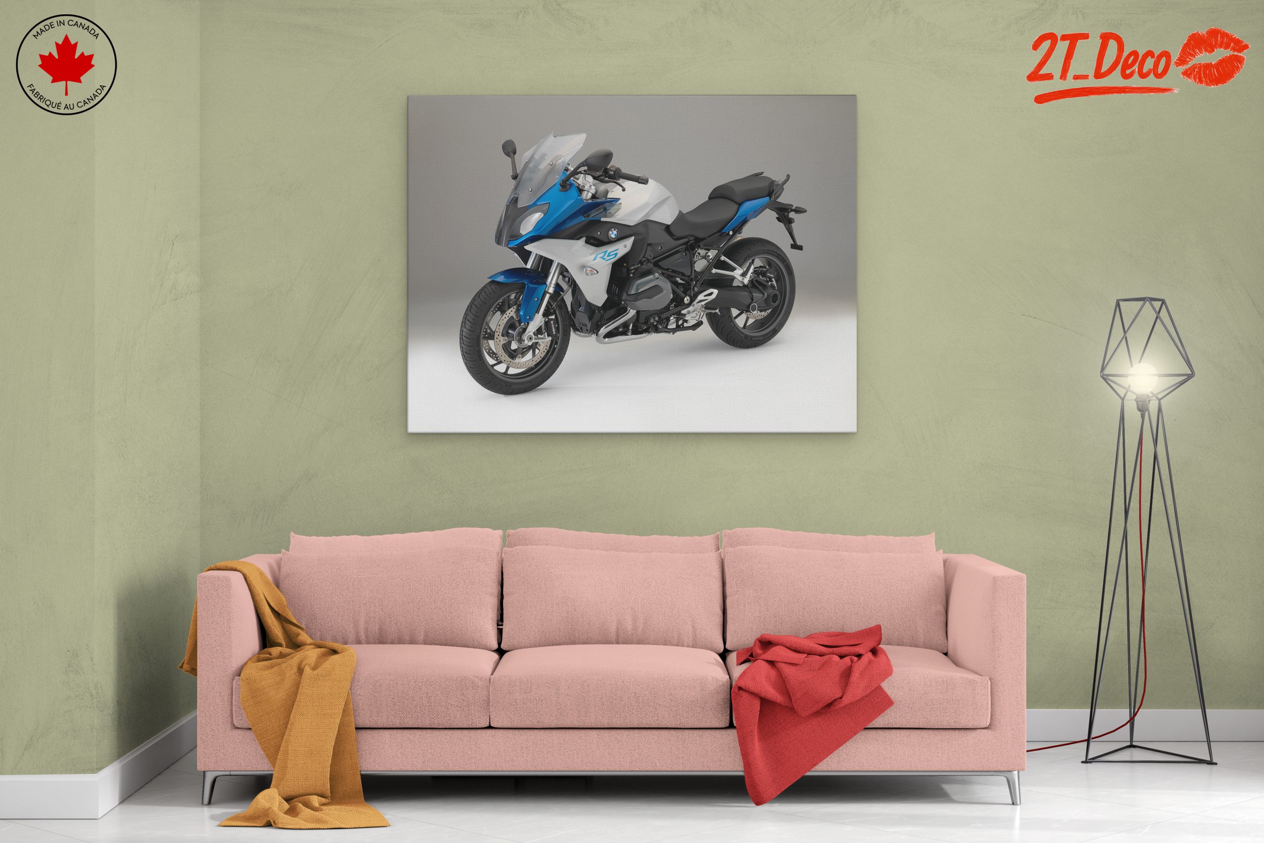 BMW R5 Motorcycle Artwork - Image 2