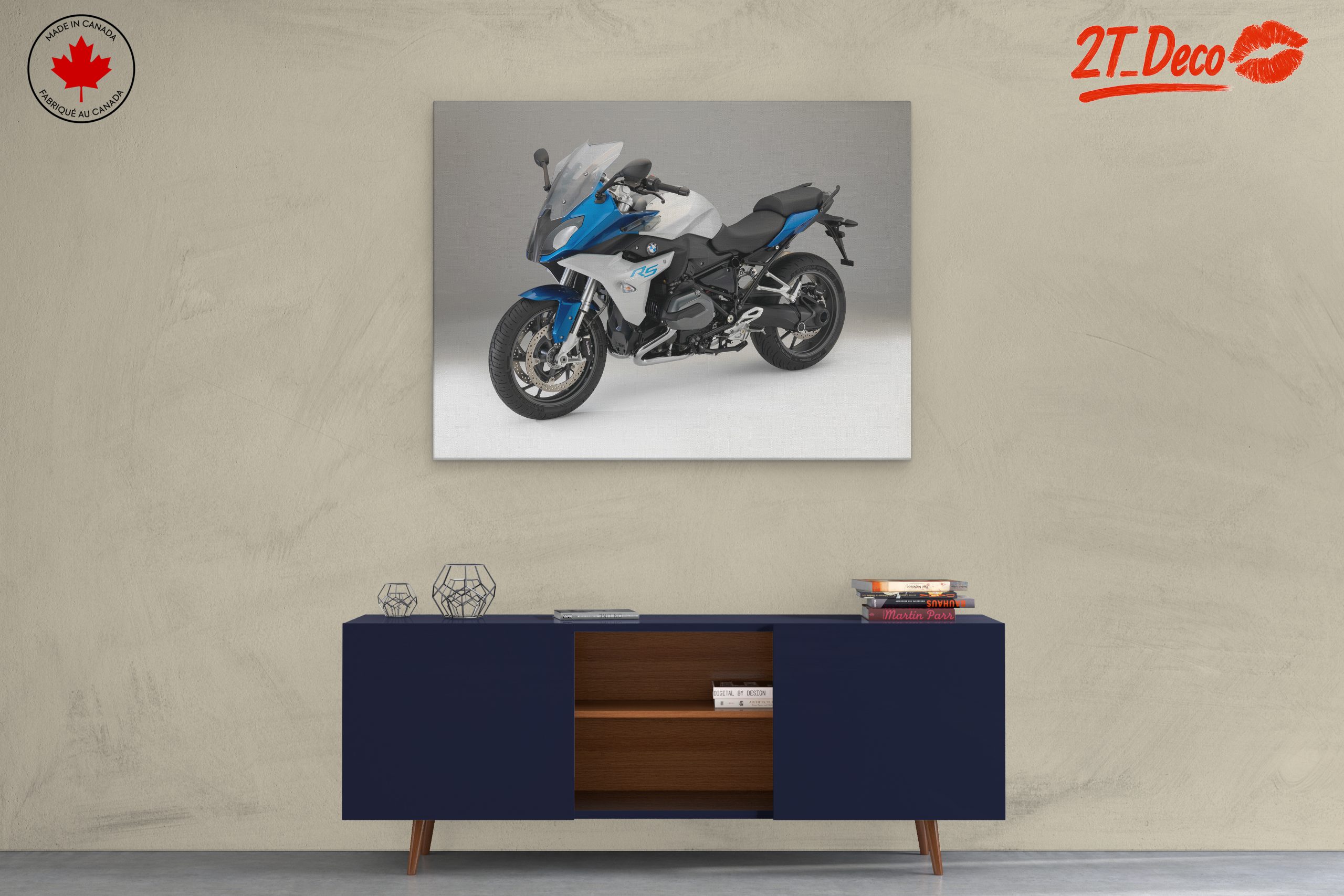 BMW R5 Motorcycle Artwork - Image 3