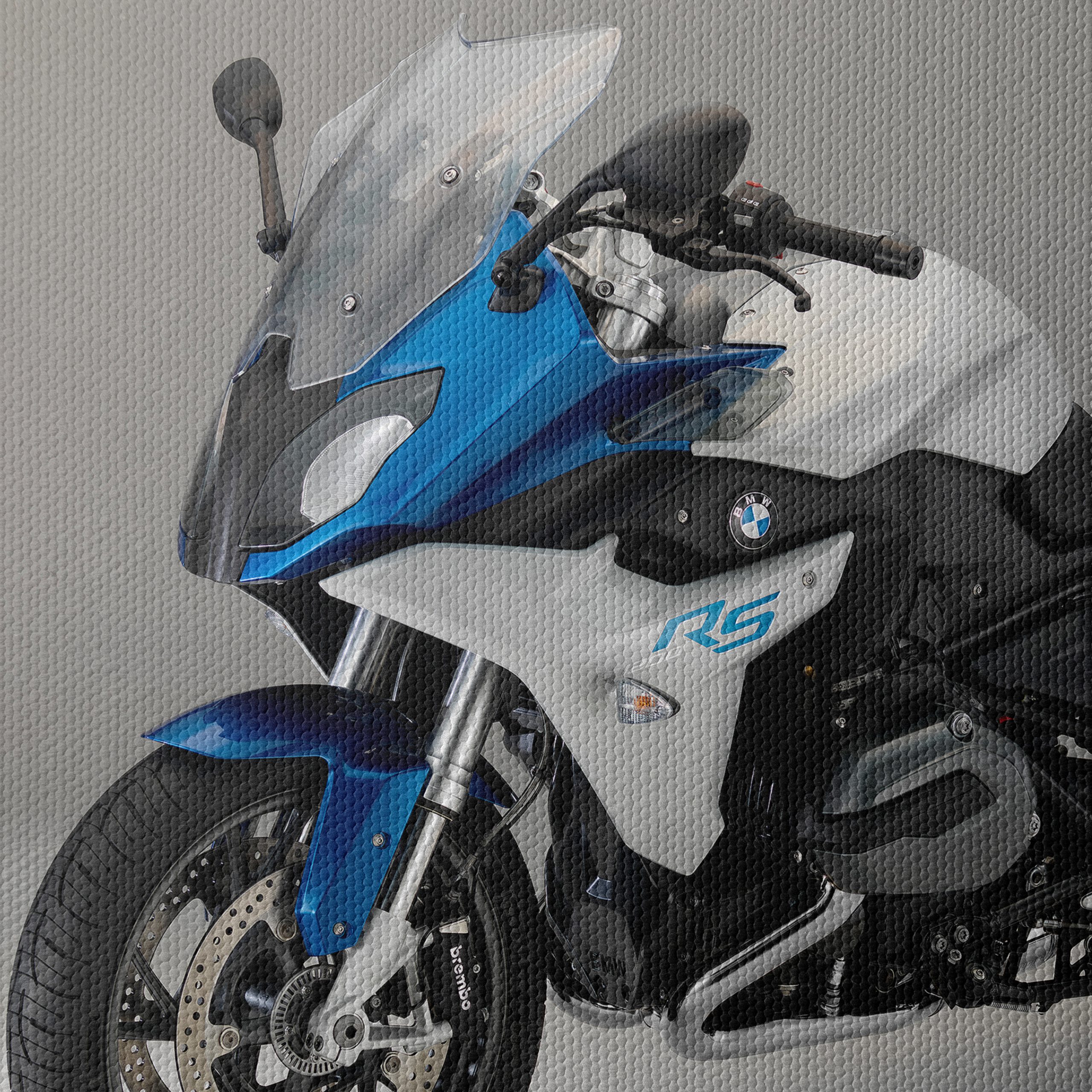 BMW R5 Motorcycle Artwork - Image 4