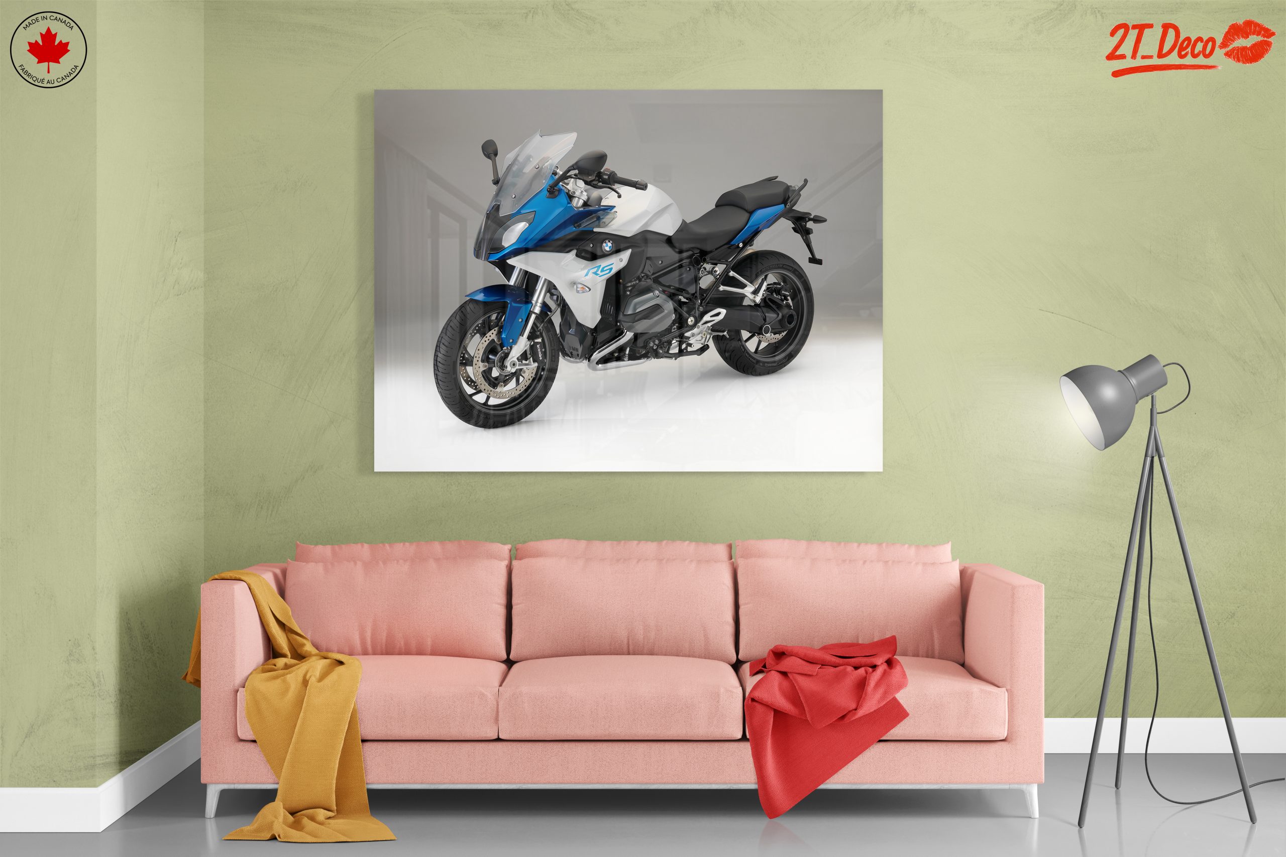 BMW R5 Motorcycle Artwork - Image 7