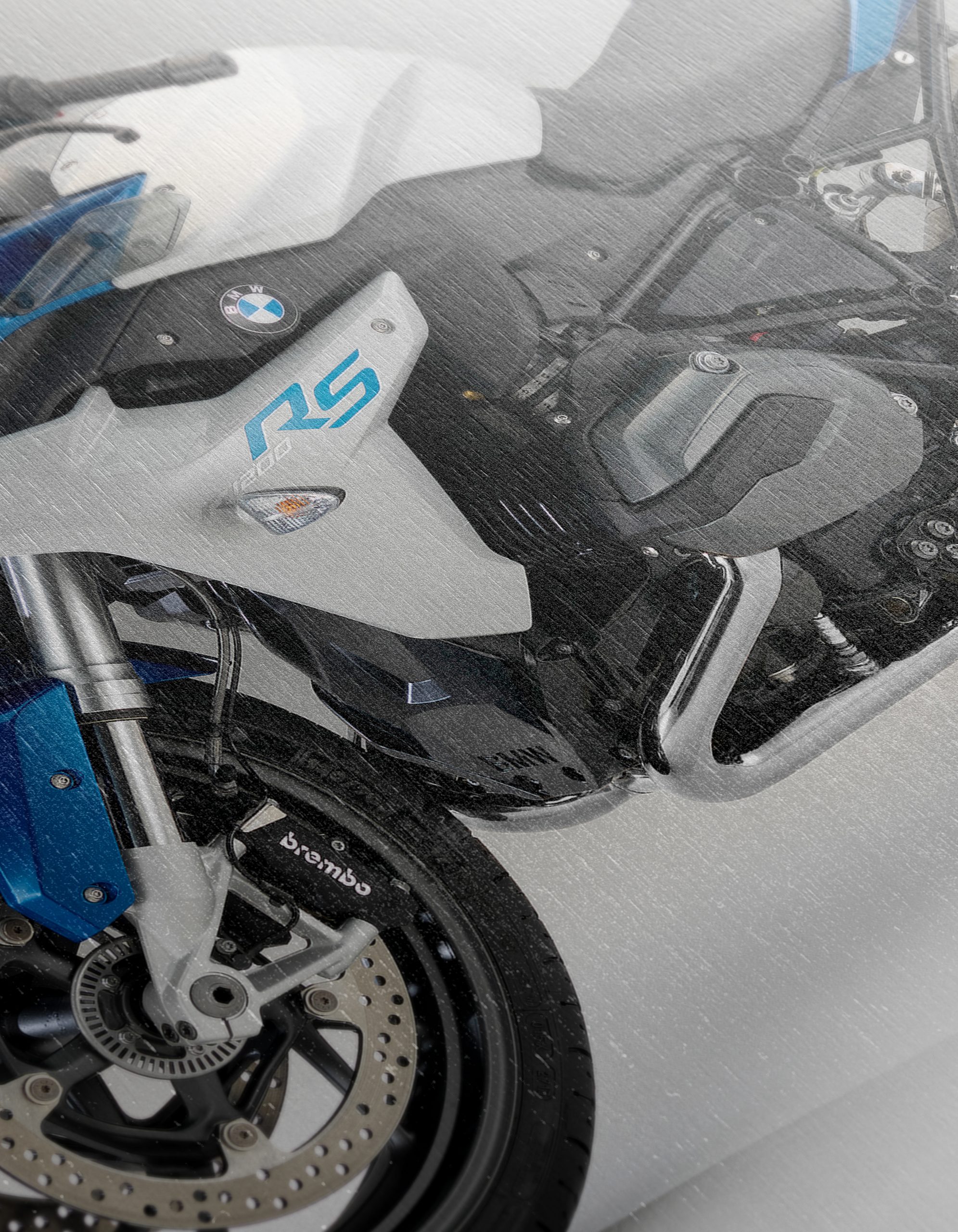 BMW R5 Motorcycle Artwork - Image 12