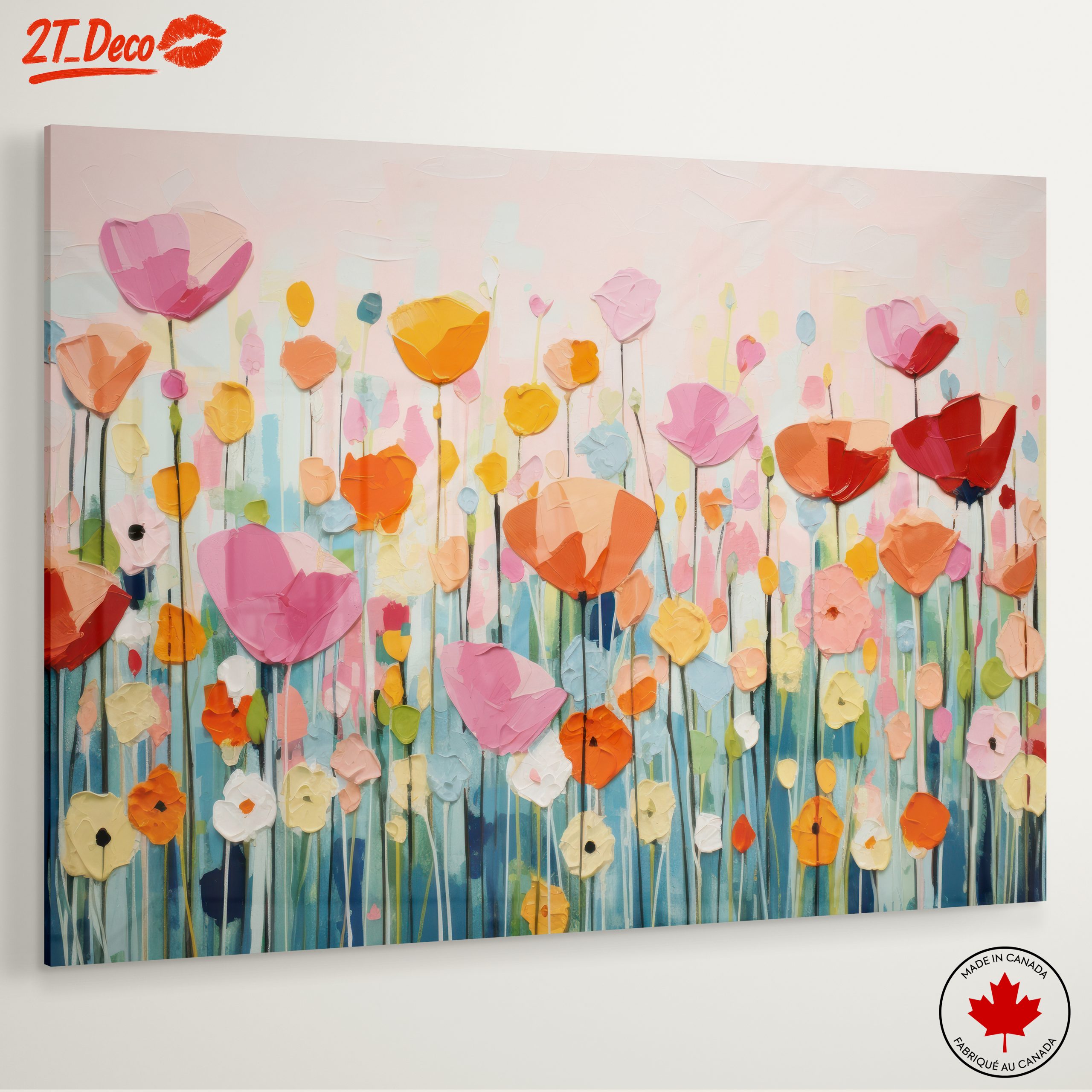 Vibrant Abstract Botanical Flowers - Image 6