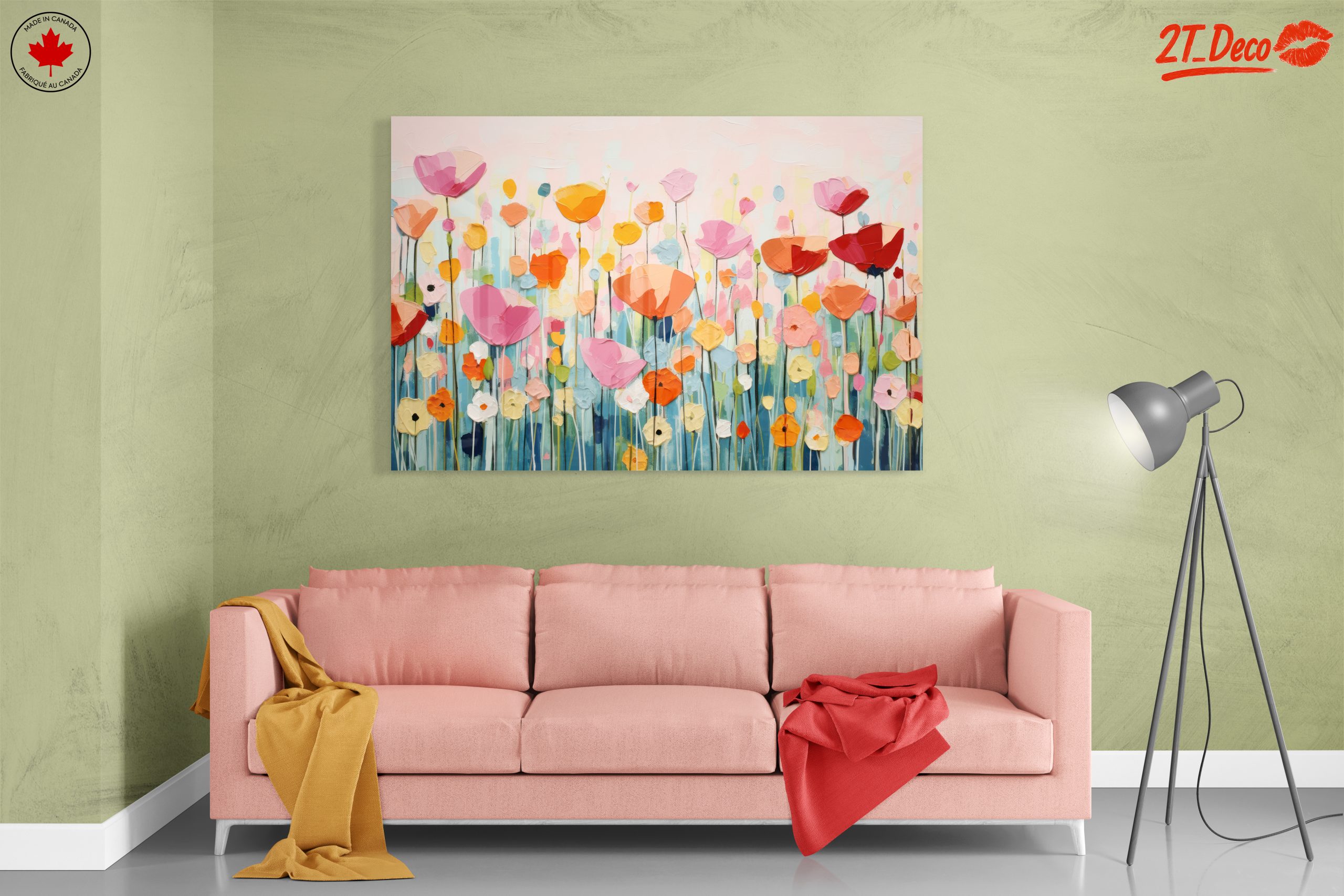 Vibrant Abstract Botanical Flowers - Image 7