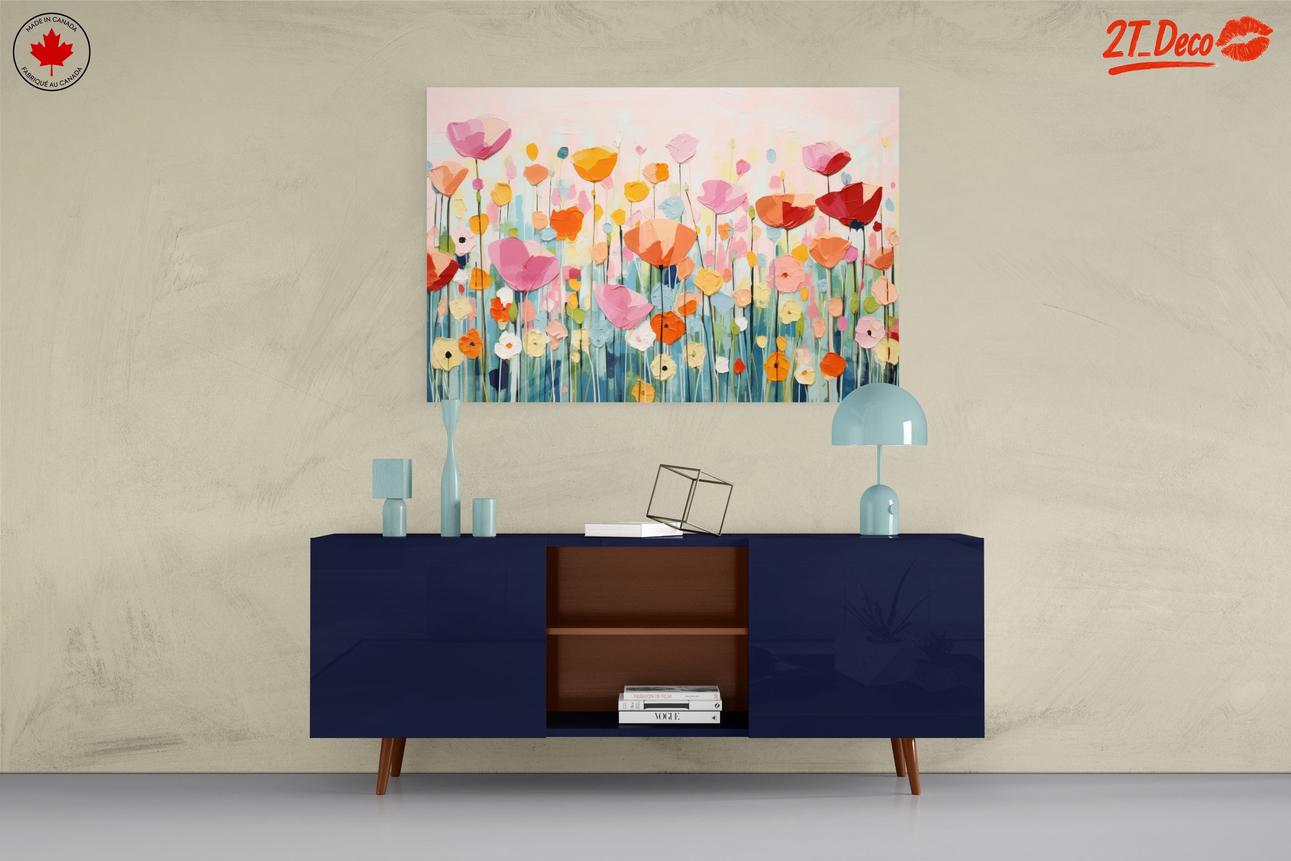 Vibrant Abstract Botanical Flowers - Image 8
