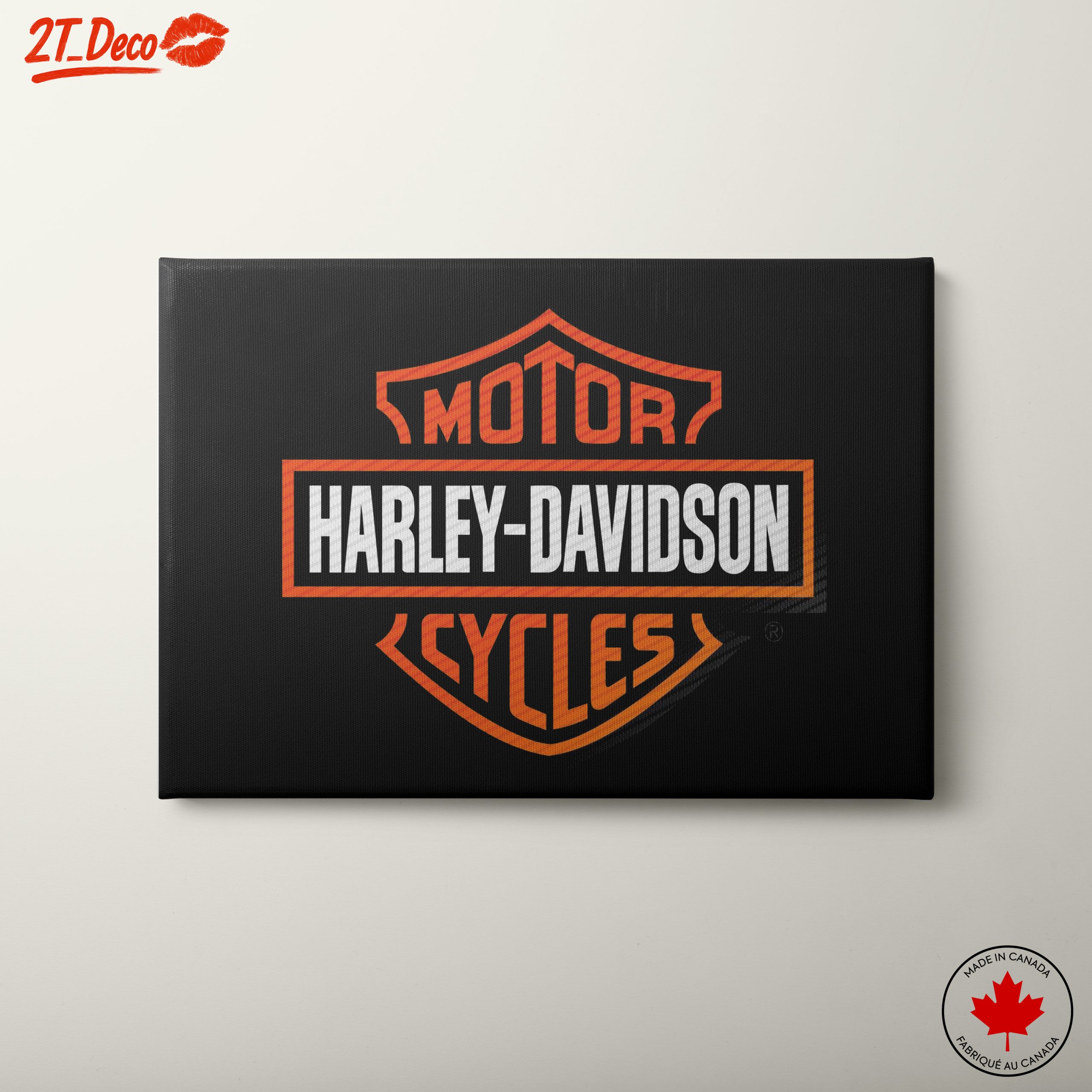 Harley-Davidson Motorcycle Brand Art