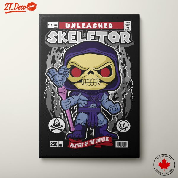 Unleashed Skeletor - Masters of the Universe Art
