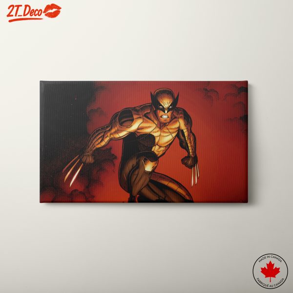 Wolverine Comic Art in Dynamic Action