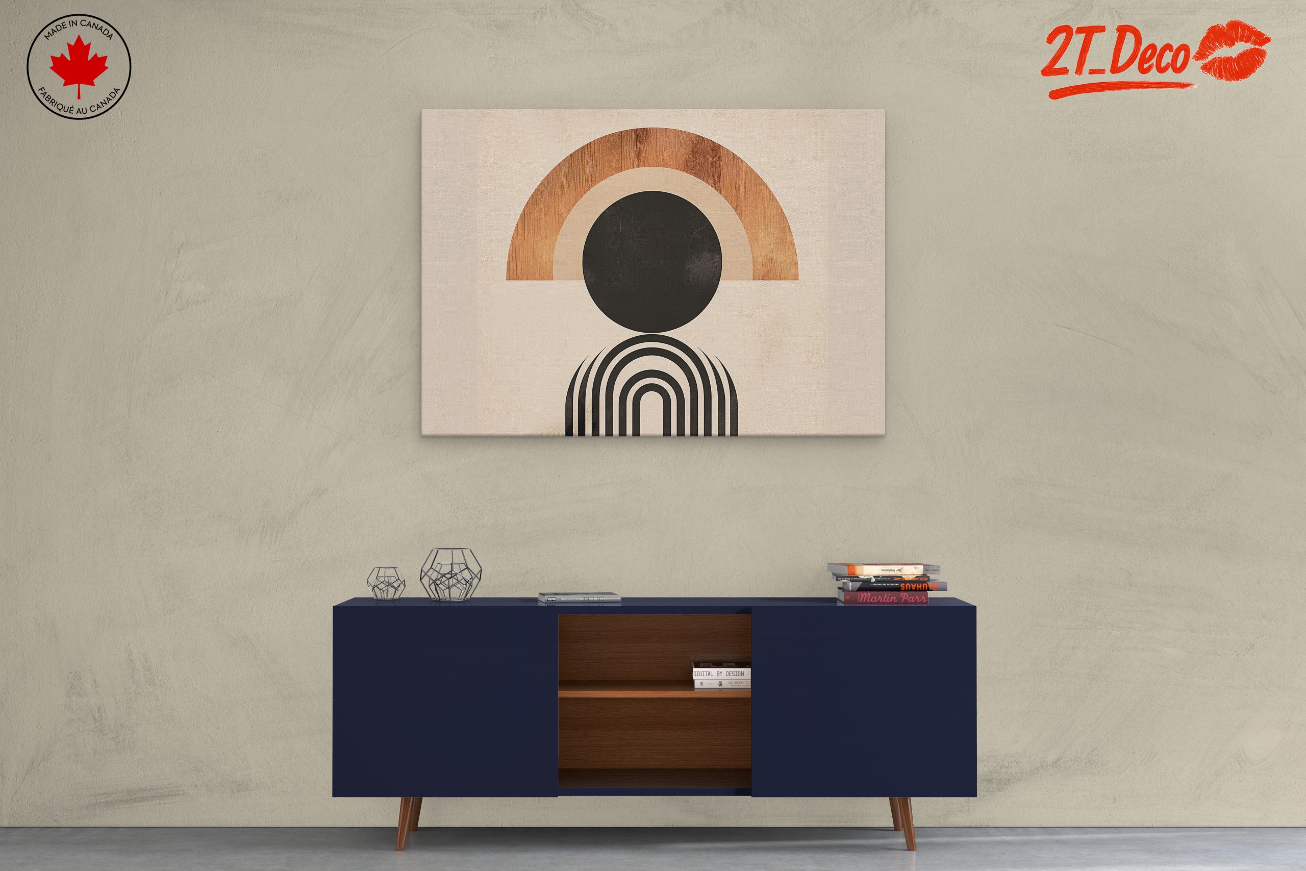 Modern Abstract Geometric Art 3 - Image 3