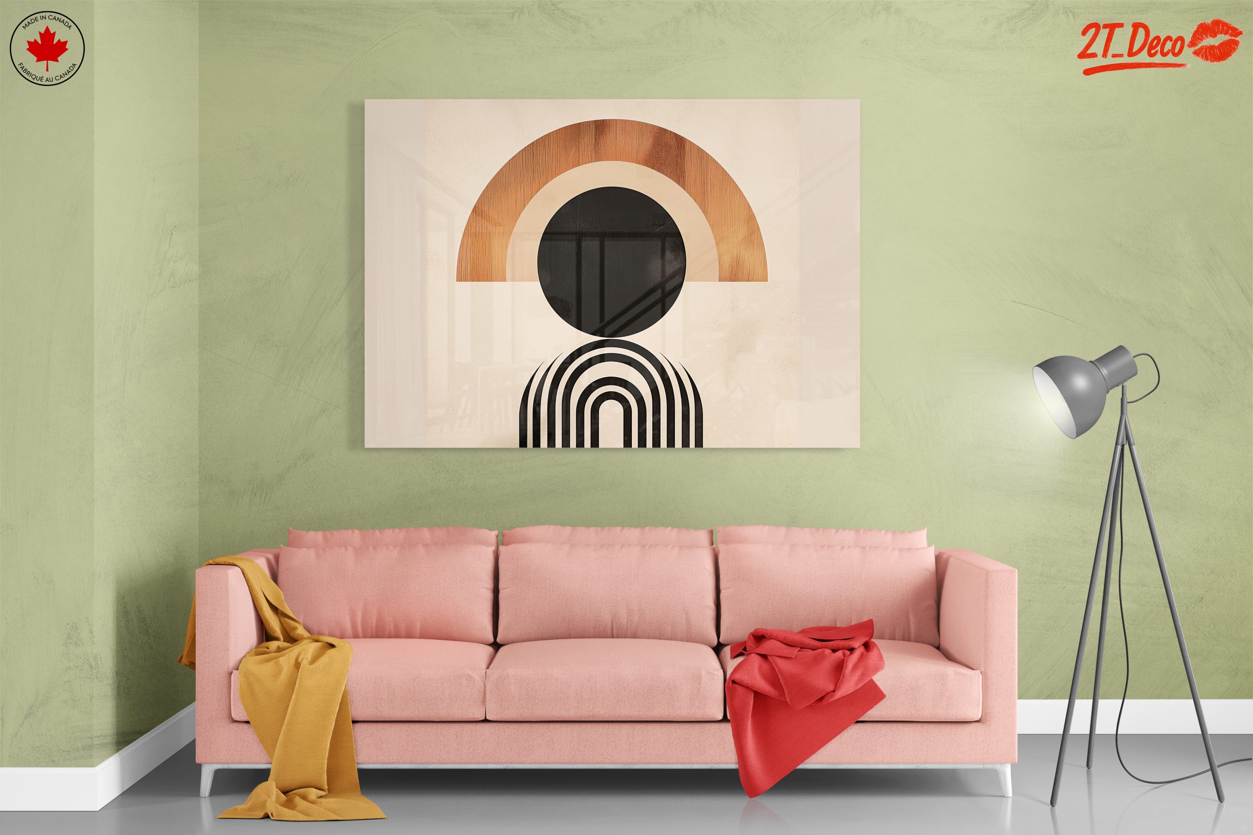 Modern Abstract Geometric Art 3 - Image 7