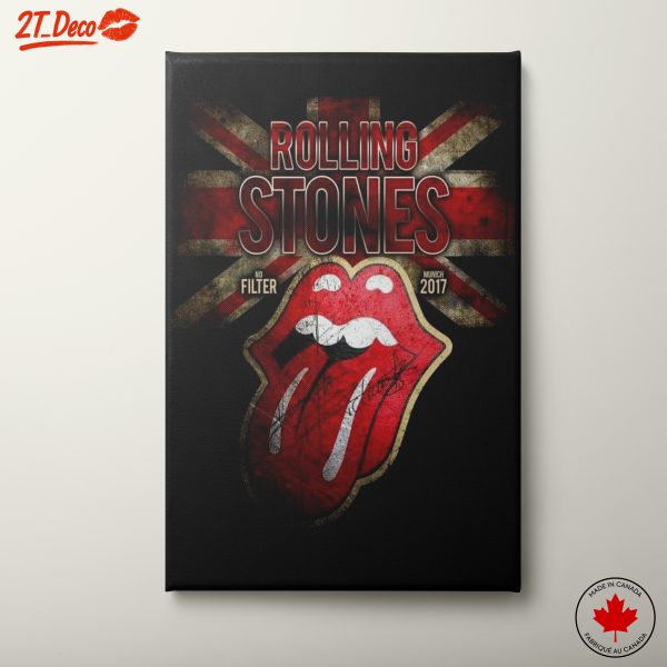 Classic Rolling Stones Logo Artwork